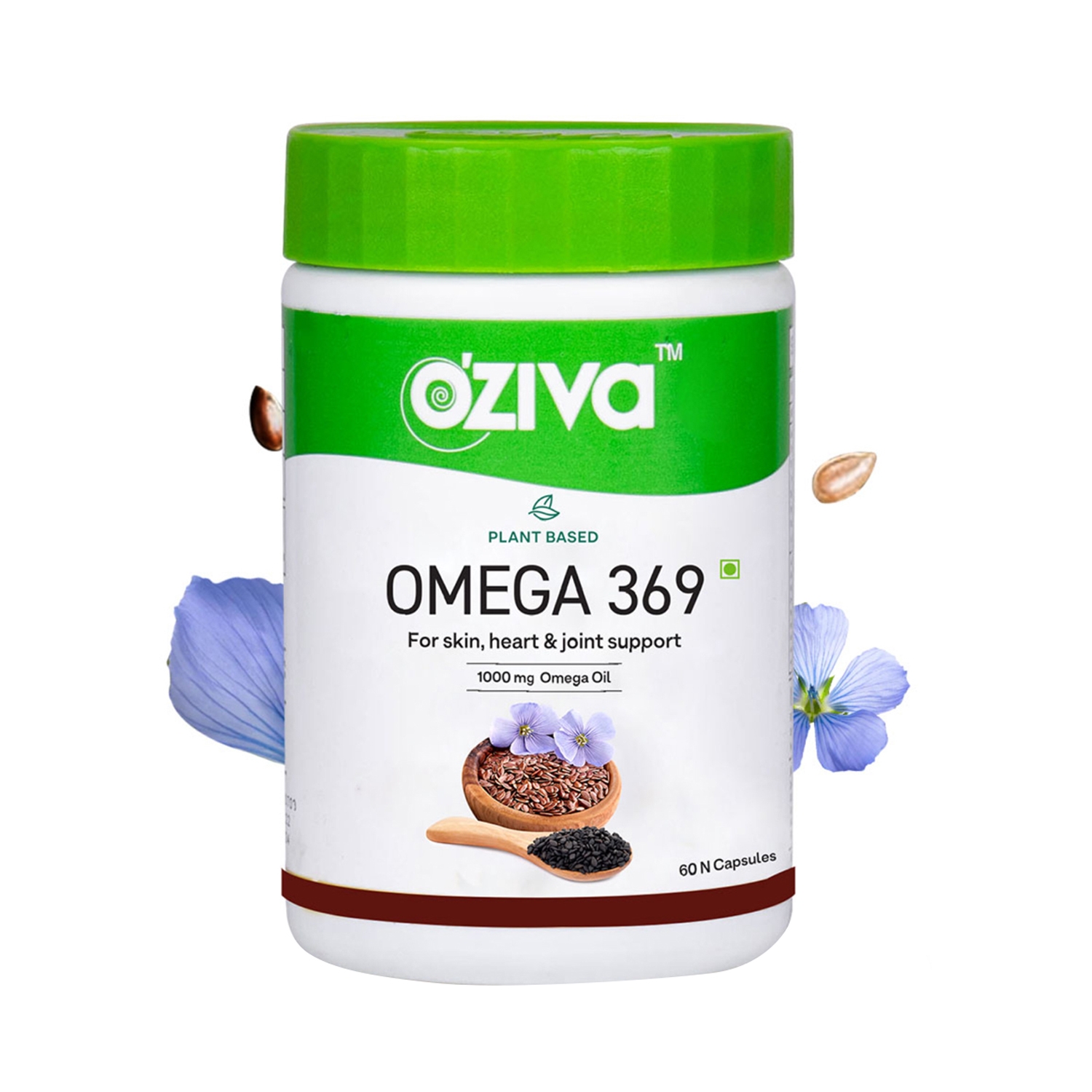 Oziva | Oziva Plant based Omega 369 Capsule (60Pcs)