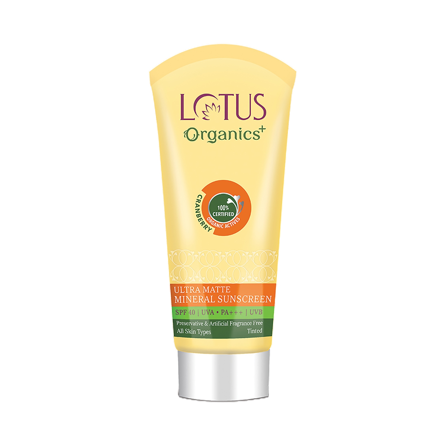 Lotus Organics | Lotus Organics Ultra Matte Mineral Sunscreen SPF 40 Pa+++ (100g)