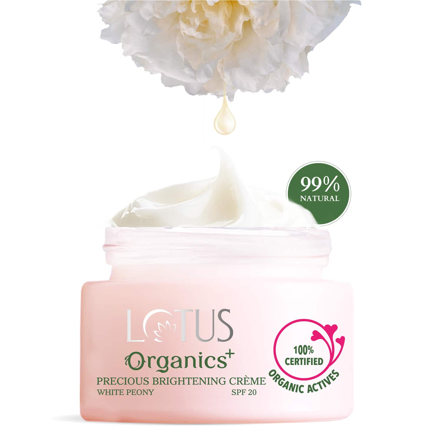 Lotus Organics+ | Lotus Organics+ Precious Brightening Creme SPF 20 (50g)