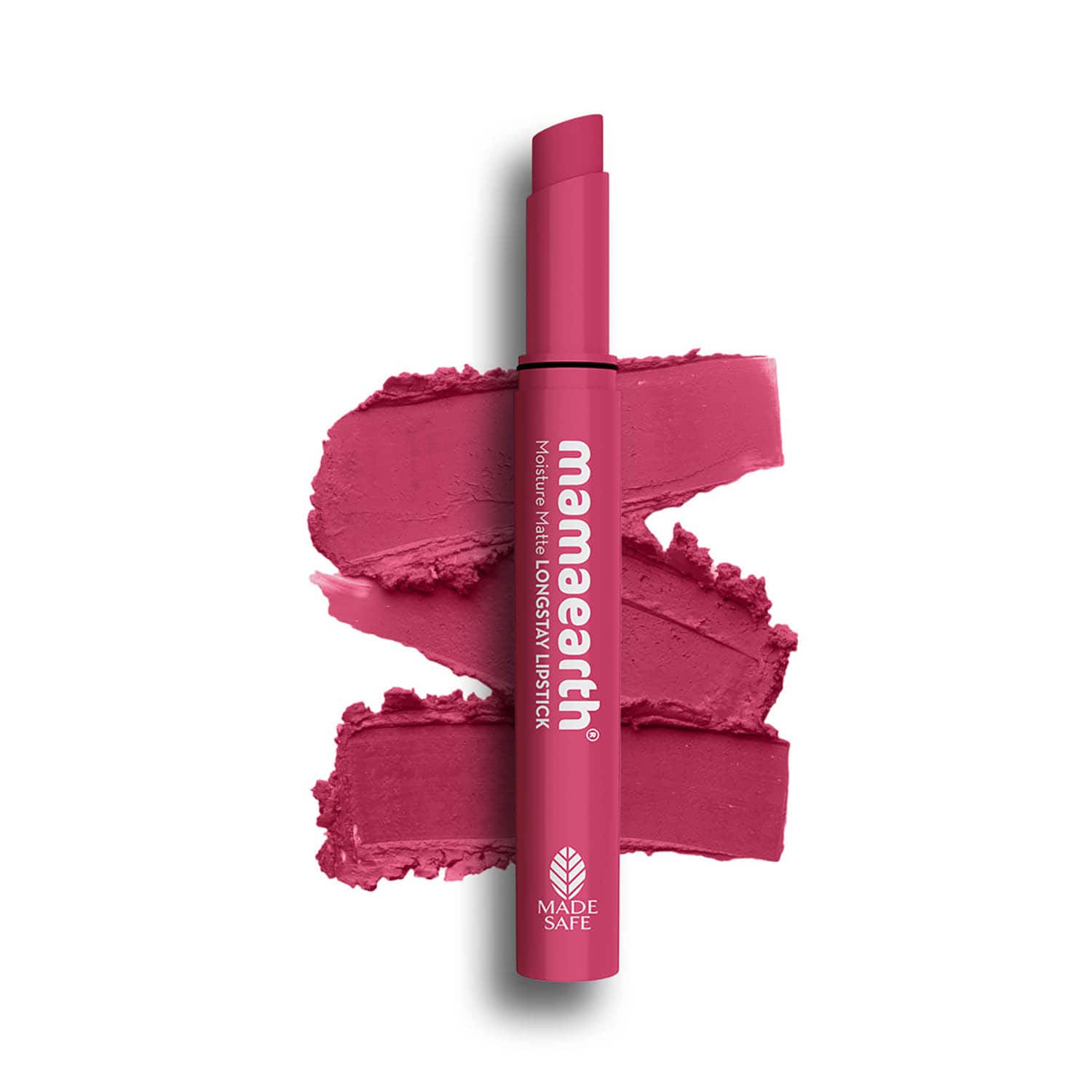 Mamaearth | Mamaearth Moisture Matte Longstay Lipstick With Avocado Oil & Vitamin E - 03 Candyfloss Pink (2g)