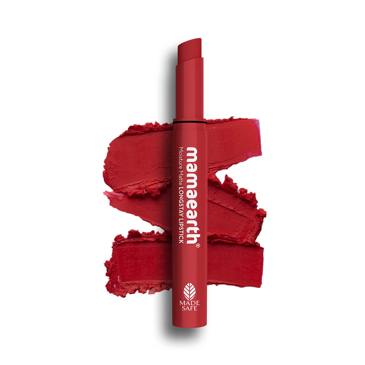 Mamaearth | Mamaearth Moisture Matte Longstay Lipstick With Avocado Oil & Vitamin E - 07 Raspberry Scarlet (2g)