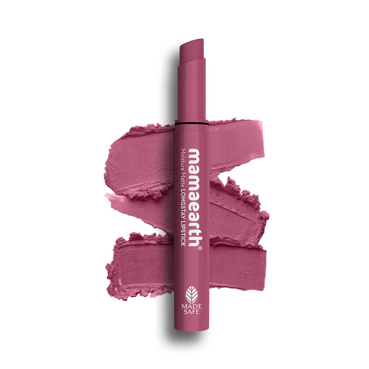 Mamaearth | Mamaearth Moisture Matte Longstay Lipstick With Avocado Oil & Vitamin E - 08 Pink Tulip (2g)