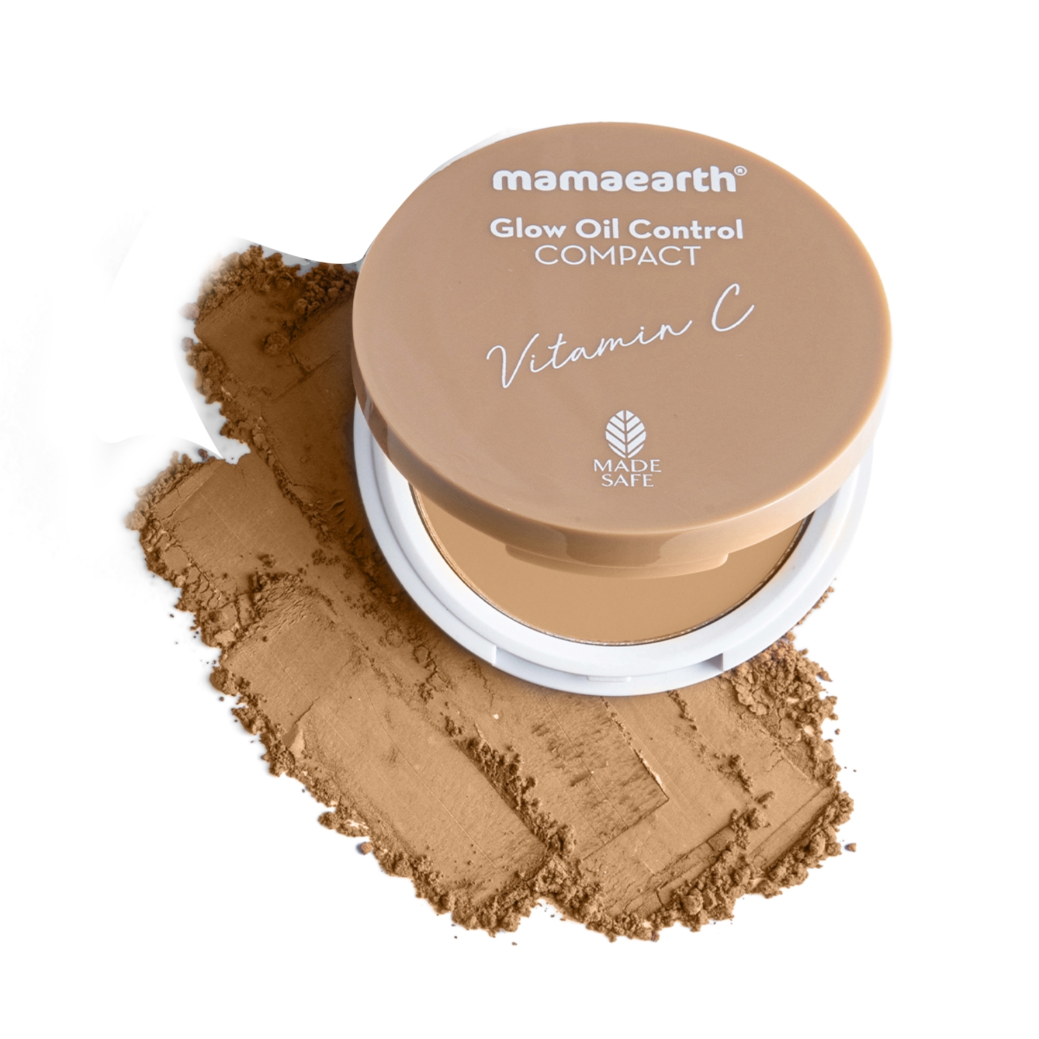 Mamaearth | Mamaearth Glow Oil Control Compact SPF 30 - 04 Almond Glow (9g)