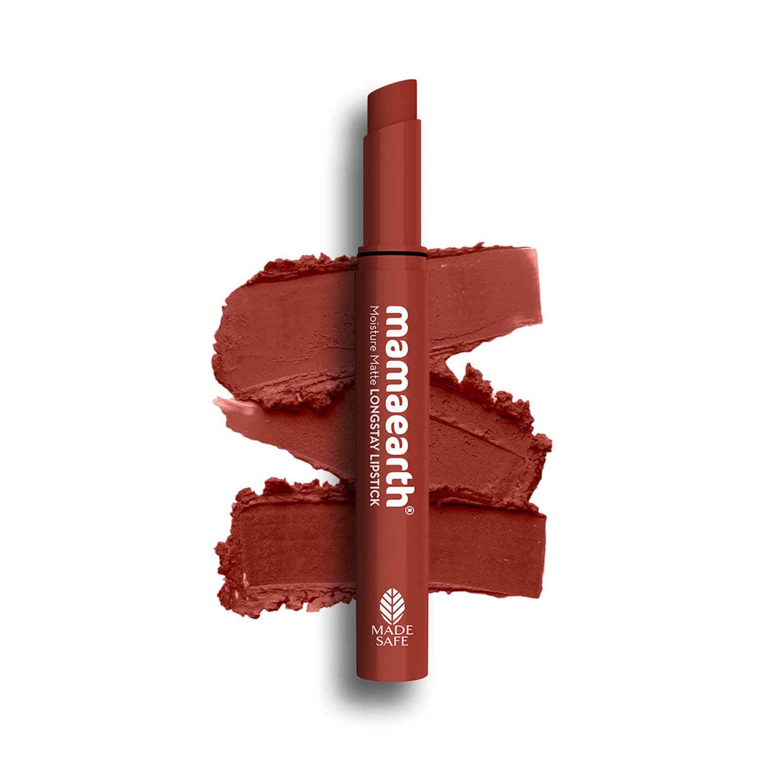 Mamaearth | Mamaearth Moisture Matte Longstay Lipstick With Avocado Oil & Vitamin E - 13 Citrus Nude (2g)