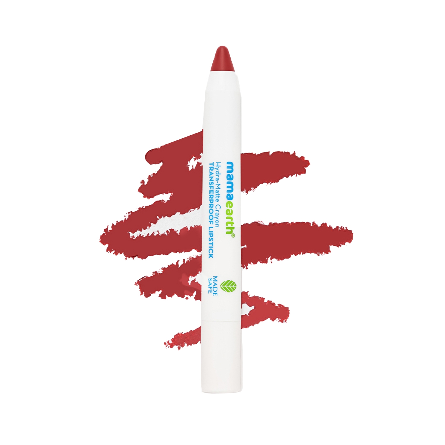 Mamaearth | Mamaearth Hydra-Matte Crayon Transferproof Lipstick - 03 Berry Red (2.4g)