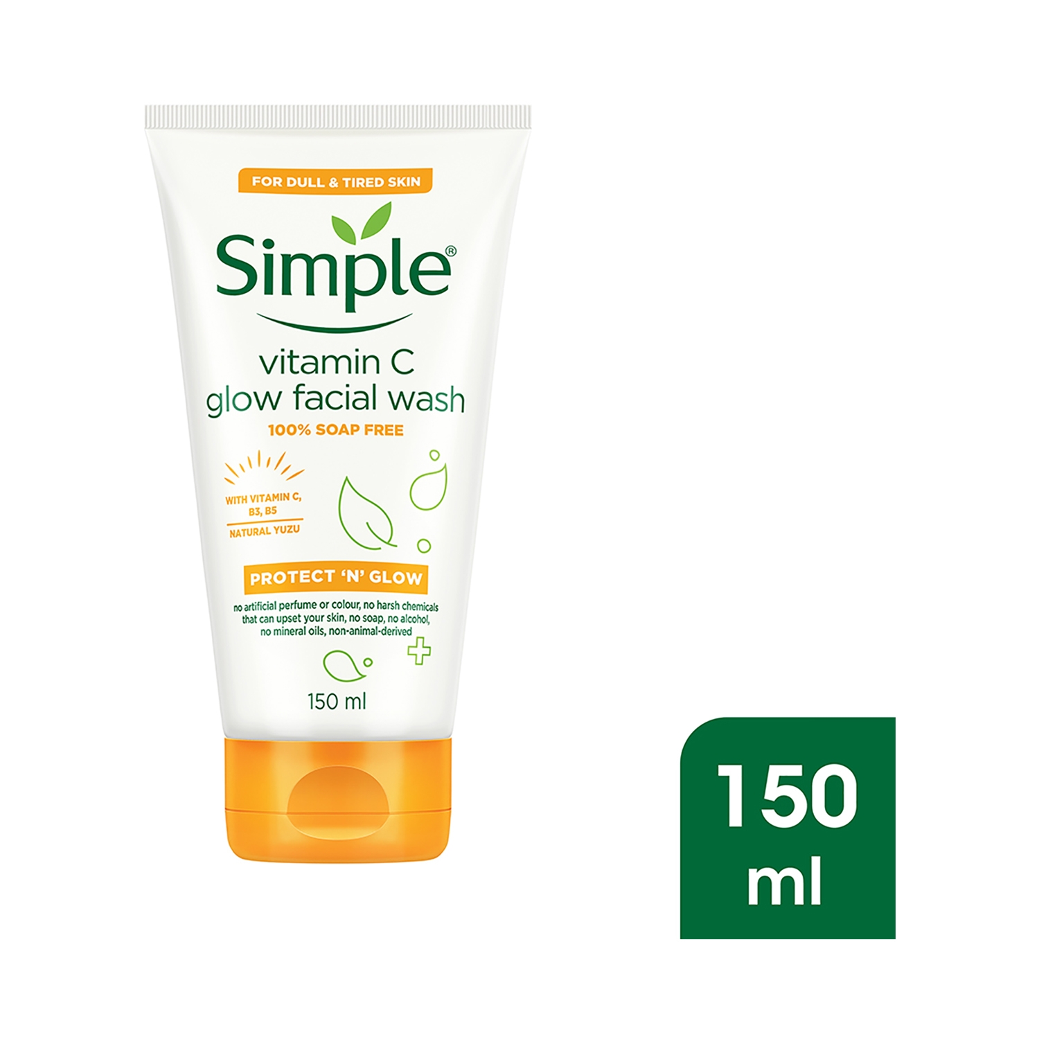 Simple | Simple Protect N Glow Vitamin C Facial Wash (150ml)