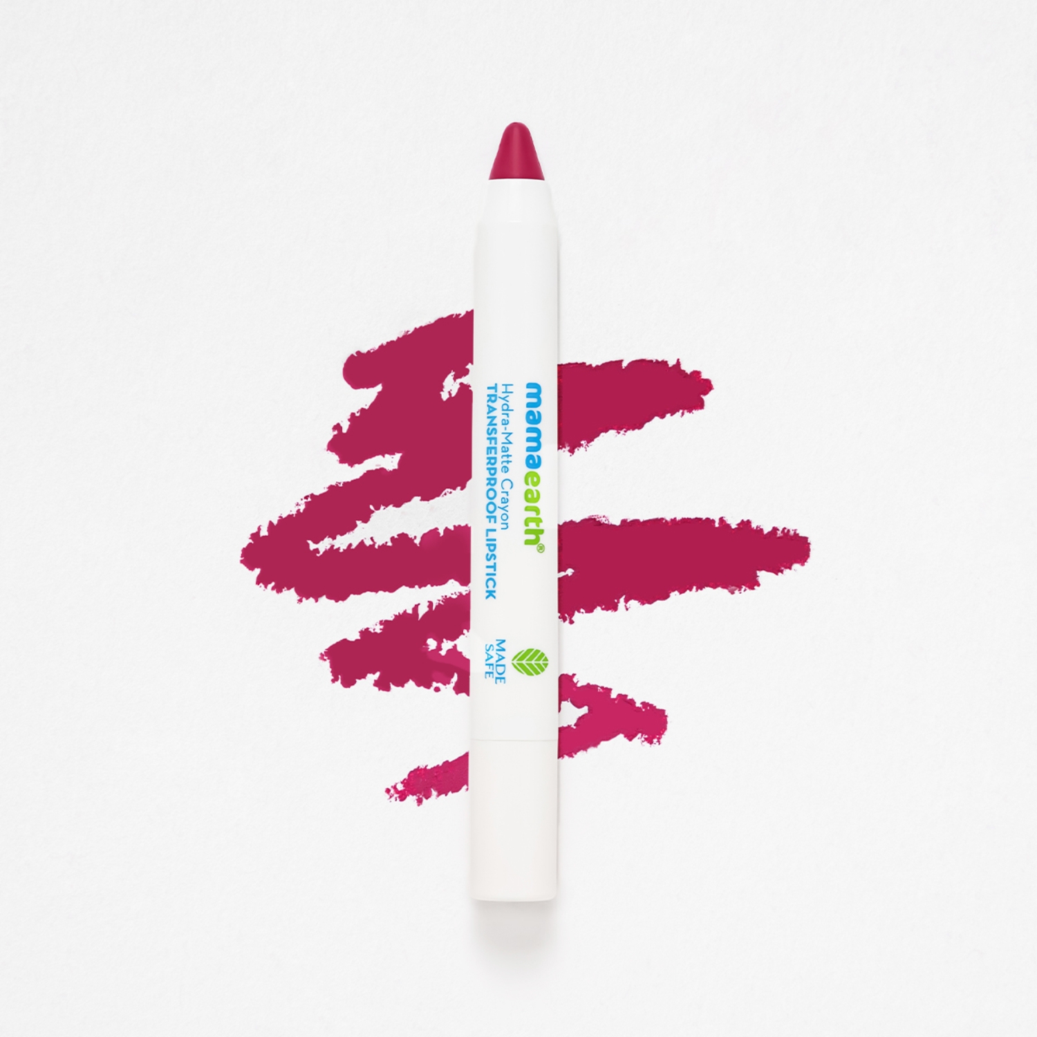 Mamaearth Hydra-Matte Crayon Transferproof Lipstick - 04 Passion Fruit Wine (2.4g)