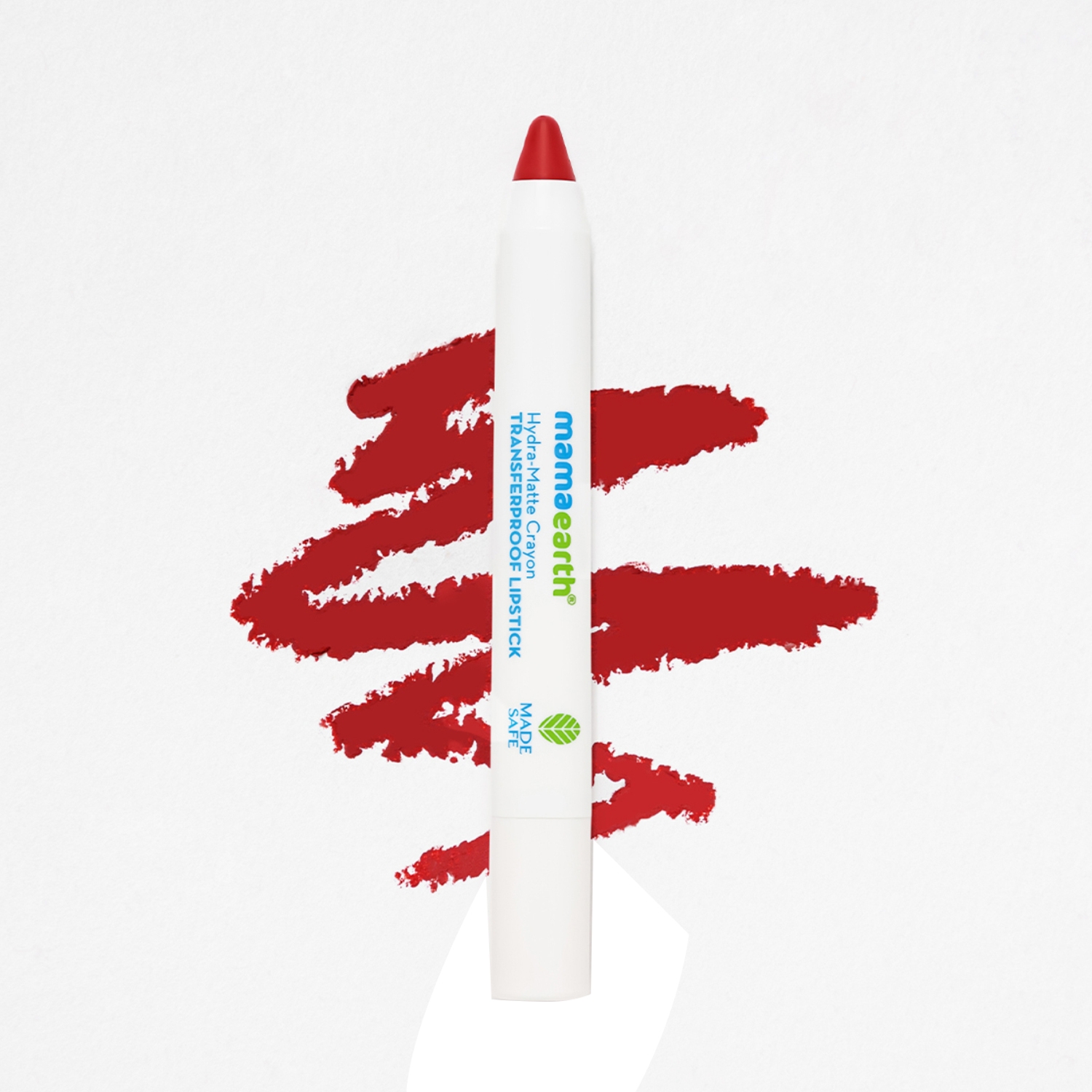 Mamaearth | Mamaearth Hydra-Matte Crayon Transferproof Lipstick - 07 Raspberry Red (2.4g)