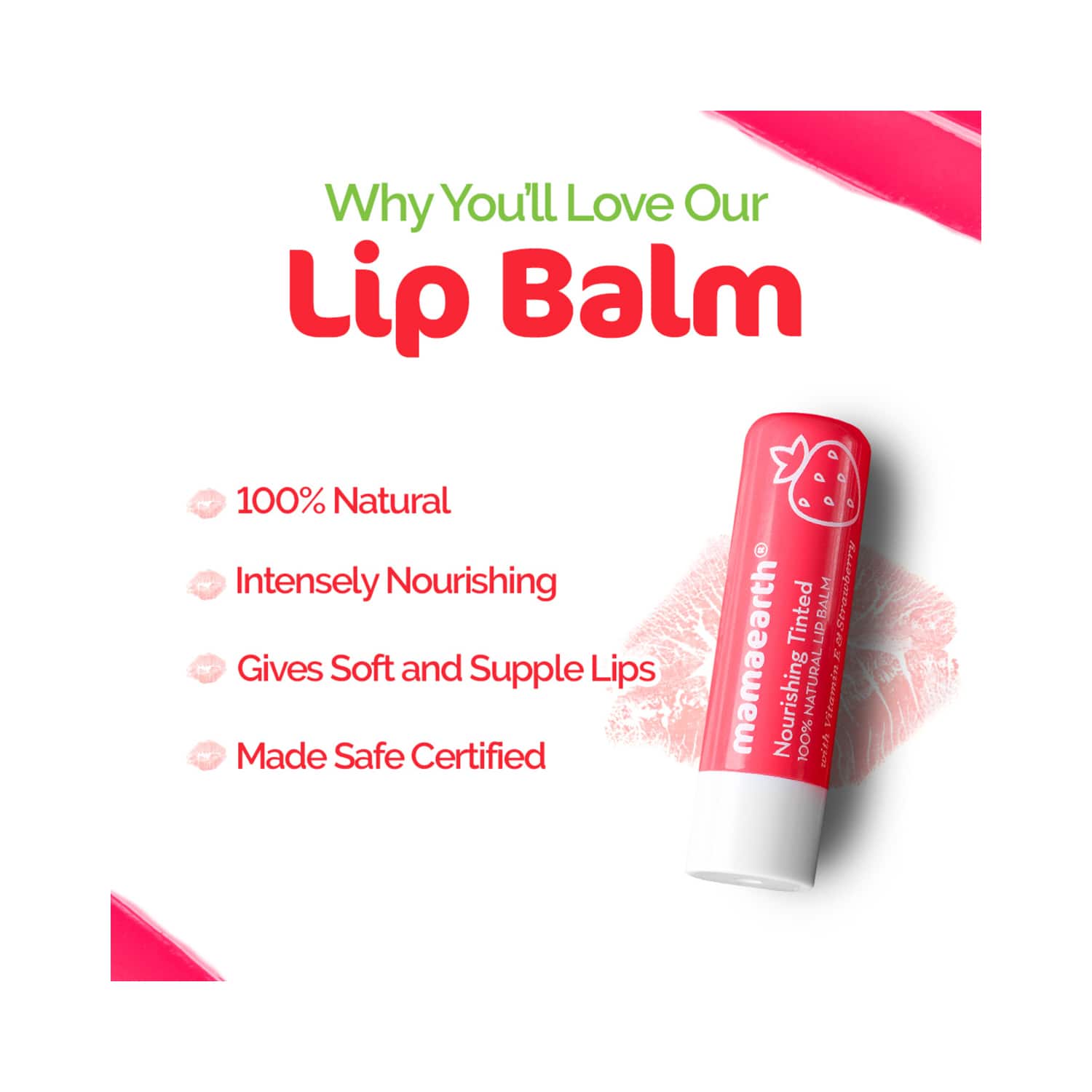 Mamaearth sales lip balm