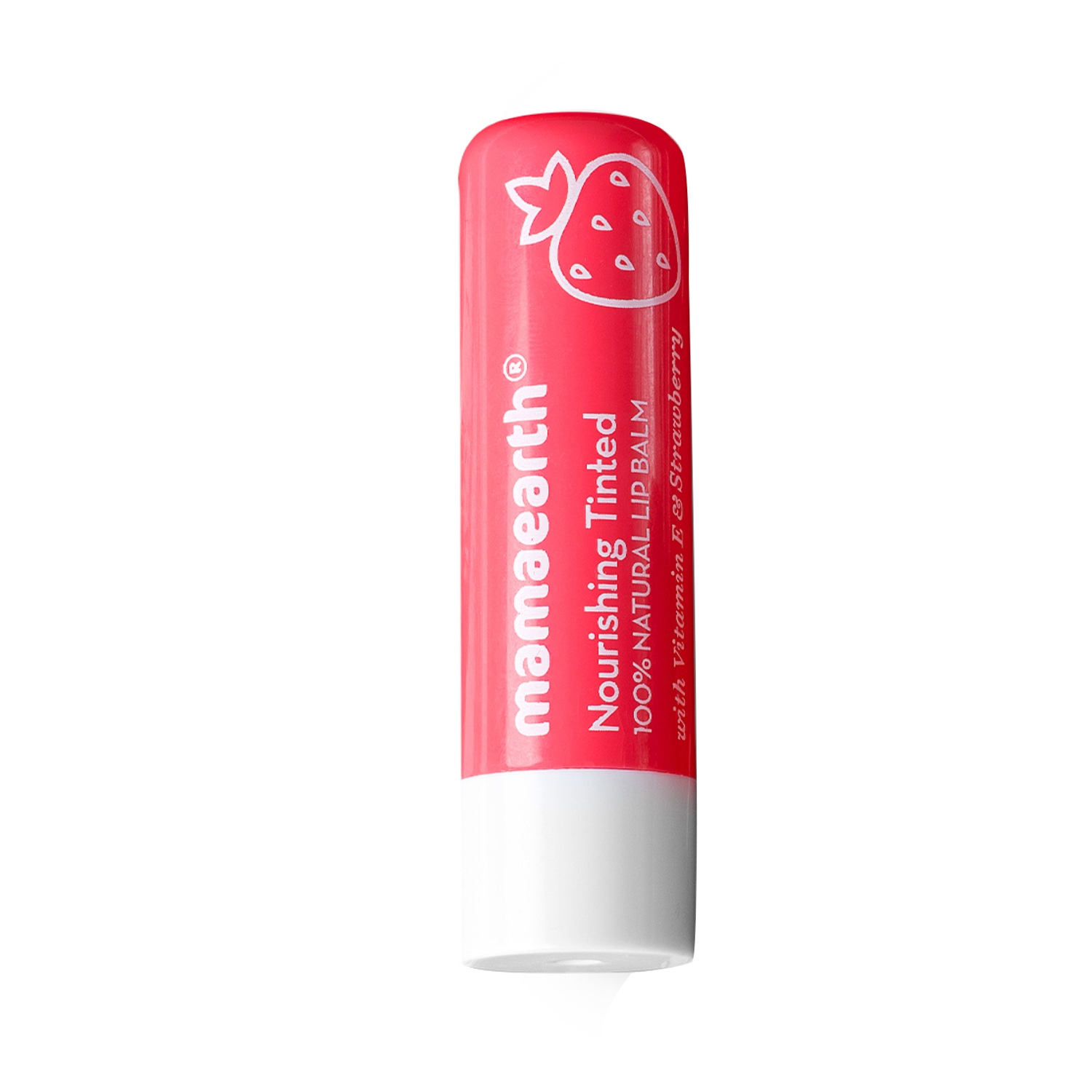 Mamaearth | Mamaearth Nourishing Tinted 100% Natural Lip Balm - Strawberry (4g)