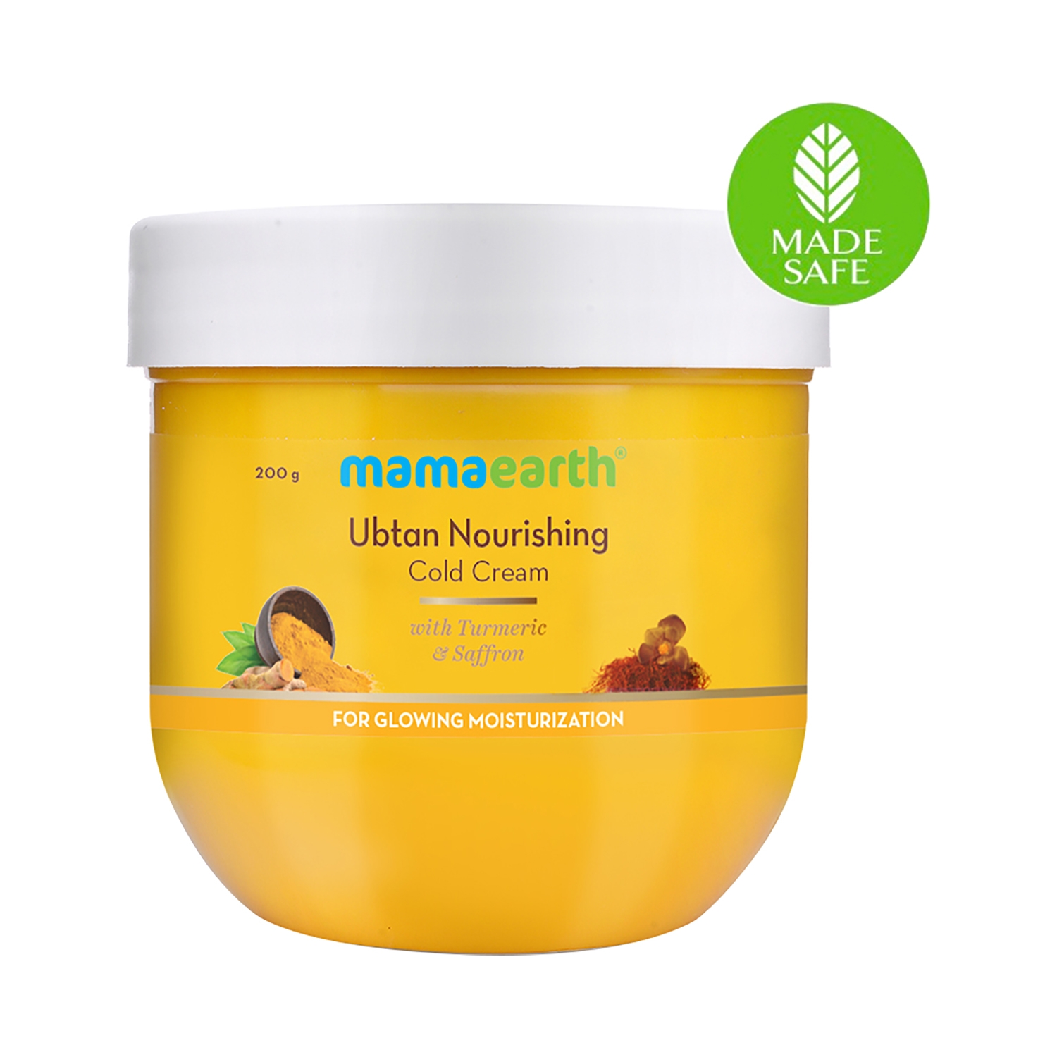 Mamaearth | Mamaearth Ubtan Nourishing Cold Cream For Winter With Turmeric & Saffron (200g)