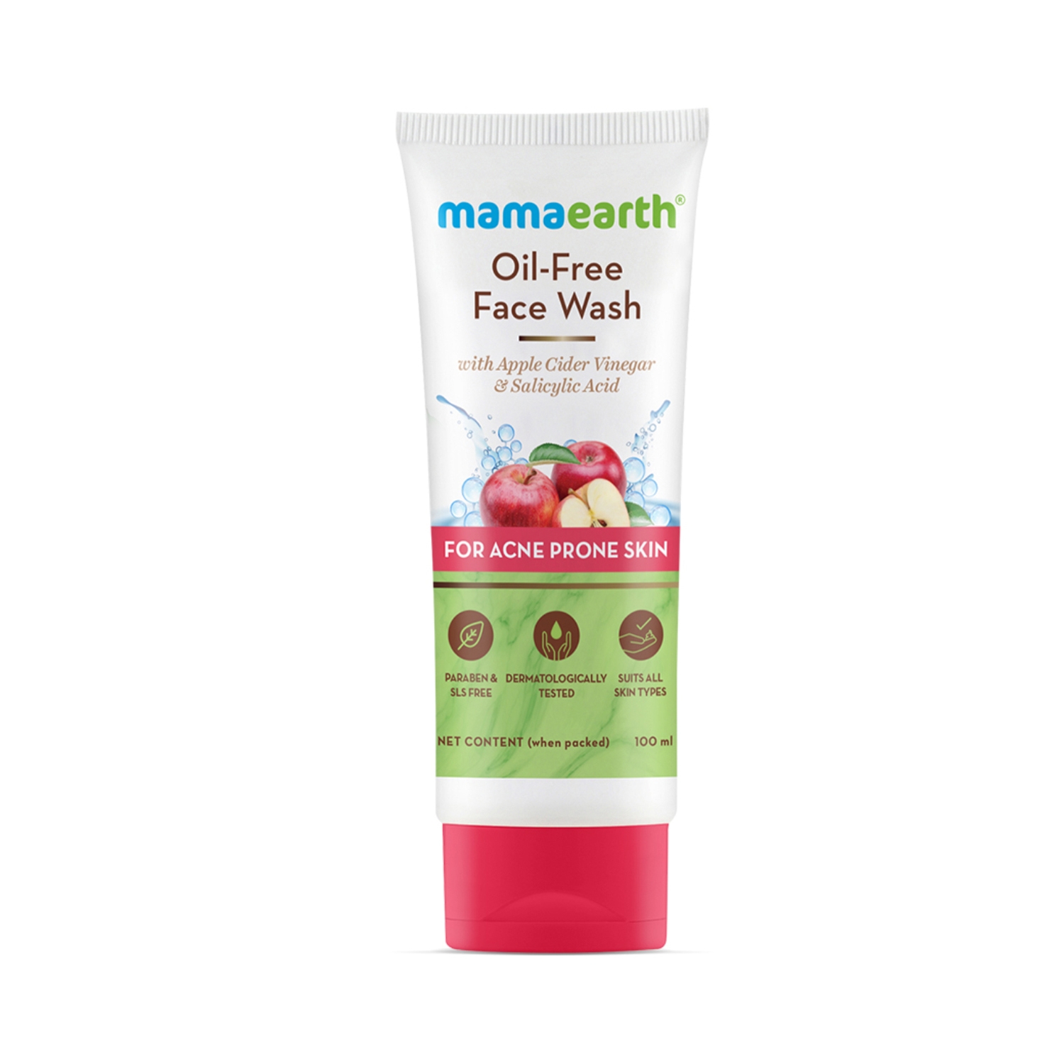 Mamaearth | Mamaearth Oil-Free Face Wash For Oily Skin (100ml)