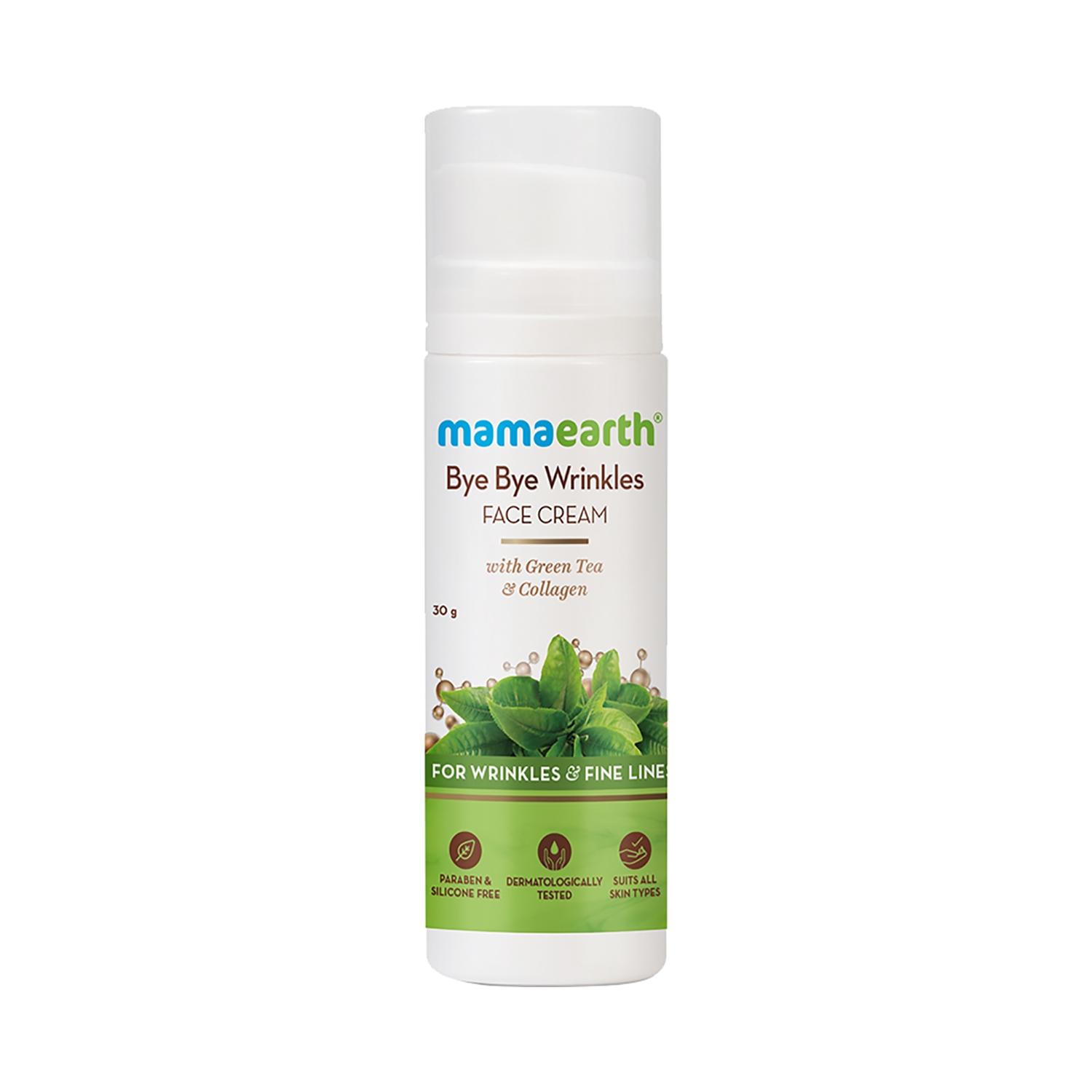 Mamaearth | Mamaearth Bye Bye Face Cream With Green Tea & Collagen (30g)