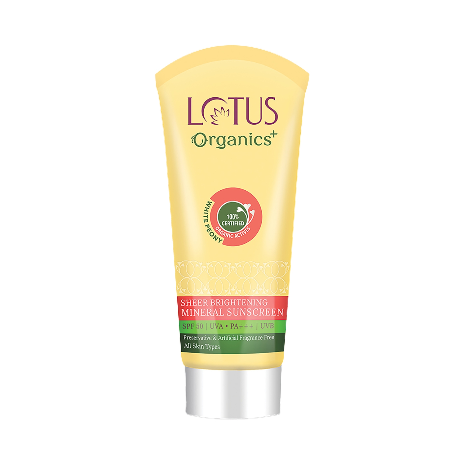 Lotus Organics | Lotus Organics Sheer Brightening Mineral Sunscreen SPF 50 Pa+++ (50g)