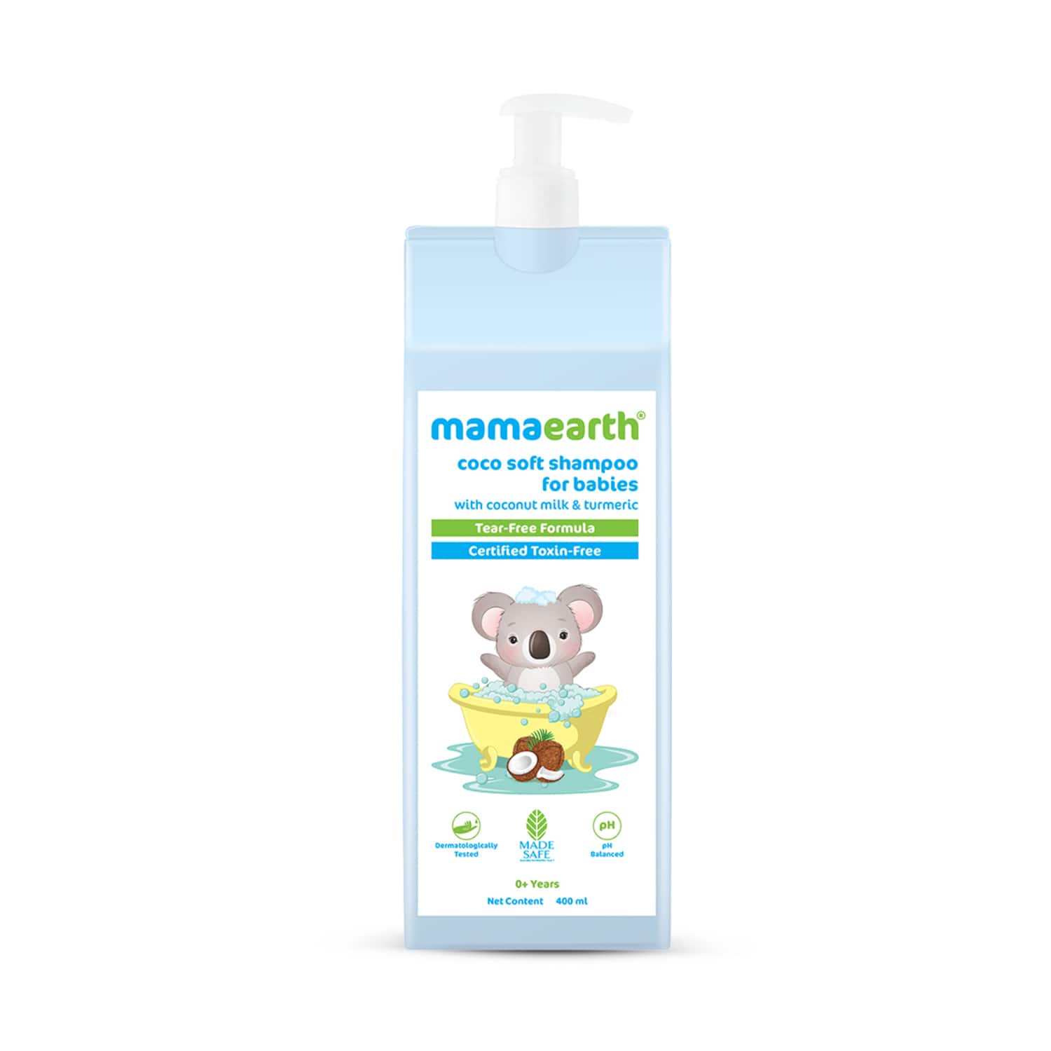 Mamaearth | Mamaearth Coco Soft Shampoo For Babies With Coconut Milk & Turmeric (400ml)