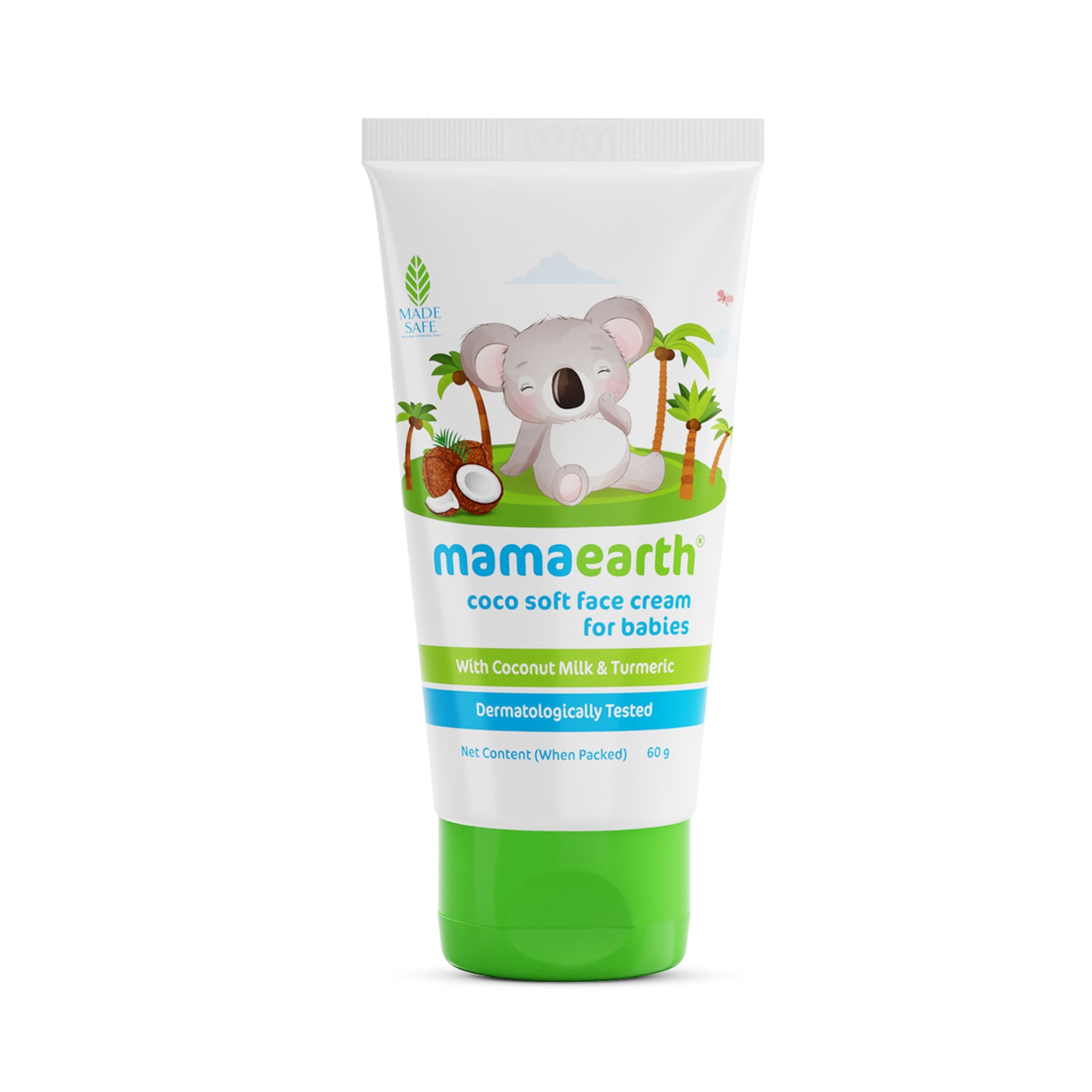 Mamaearth | Mamaearth Coco Soft Face Cream For Babies (60g)