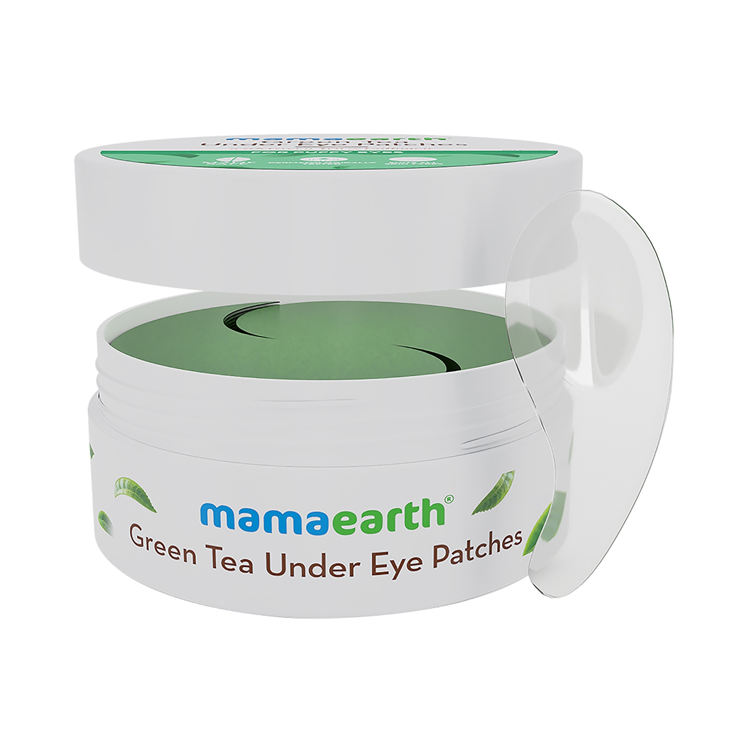 Mamaearth | Mamaearth Green Tea Under Eye Patches With Green Tea & Collagen For Puffy Eyes (60Pcs)