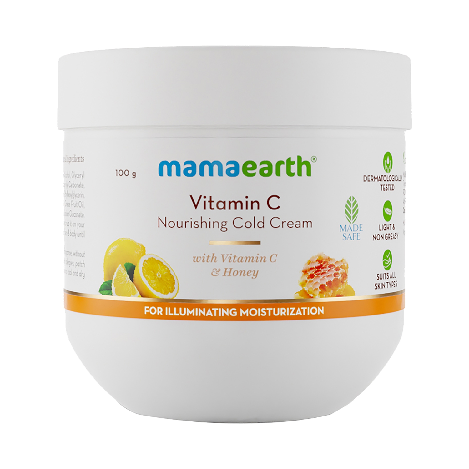 Mamaearth | Mamaearth Vitamin C Nourishing Cold Cream (100g)