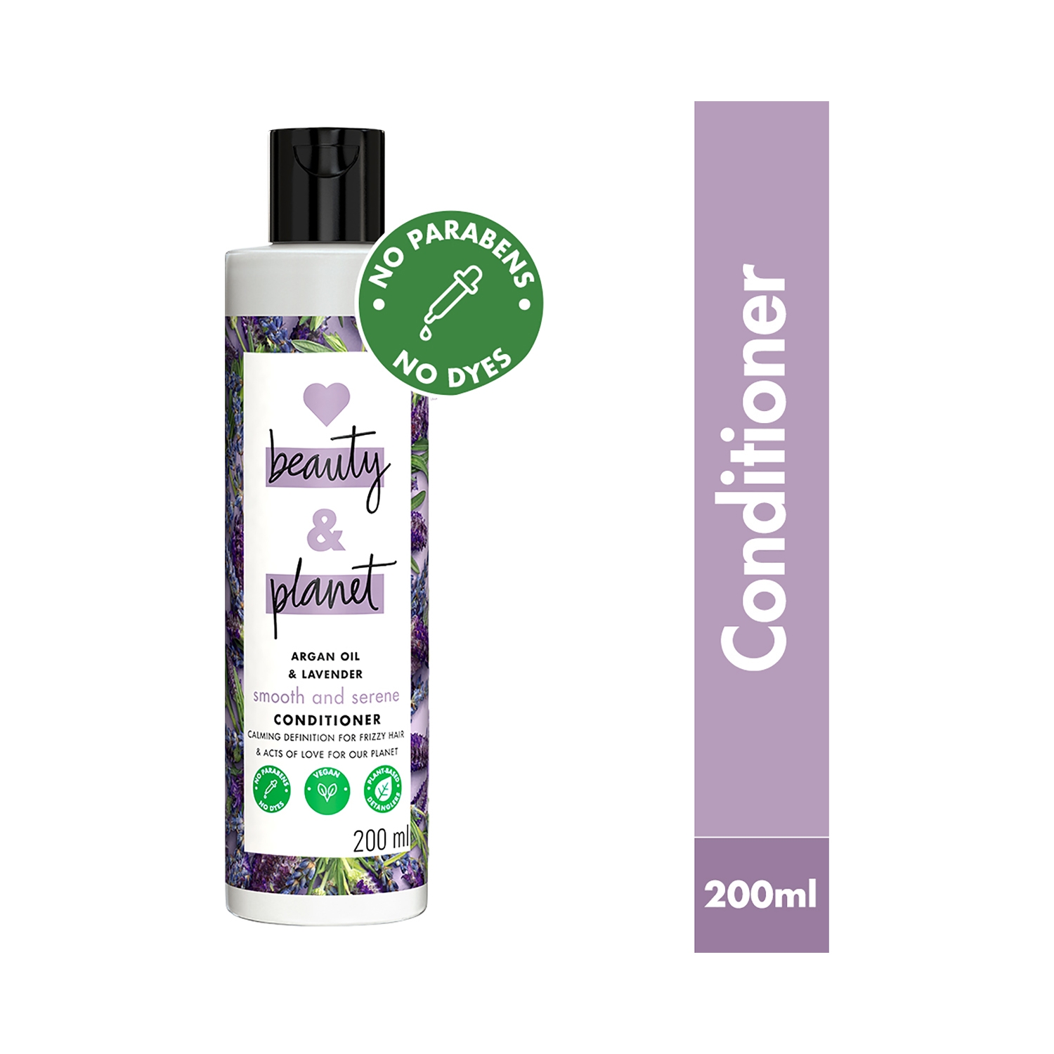 Love Beauty & Planet | Love Beauty & Planet Argan Oil and Lavender Smooth and Serene Conditioner (200ml)