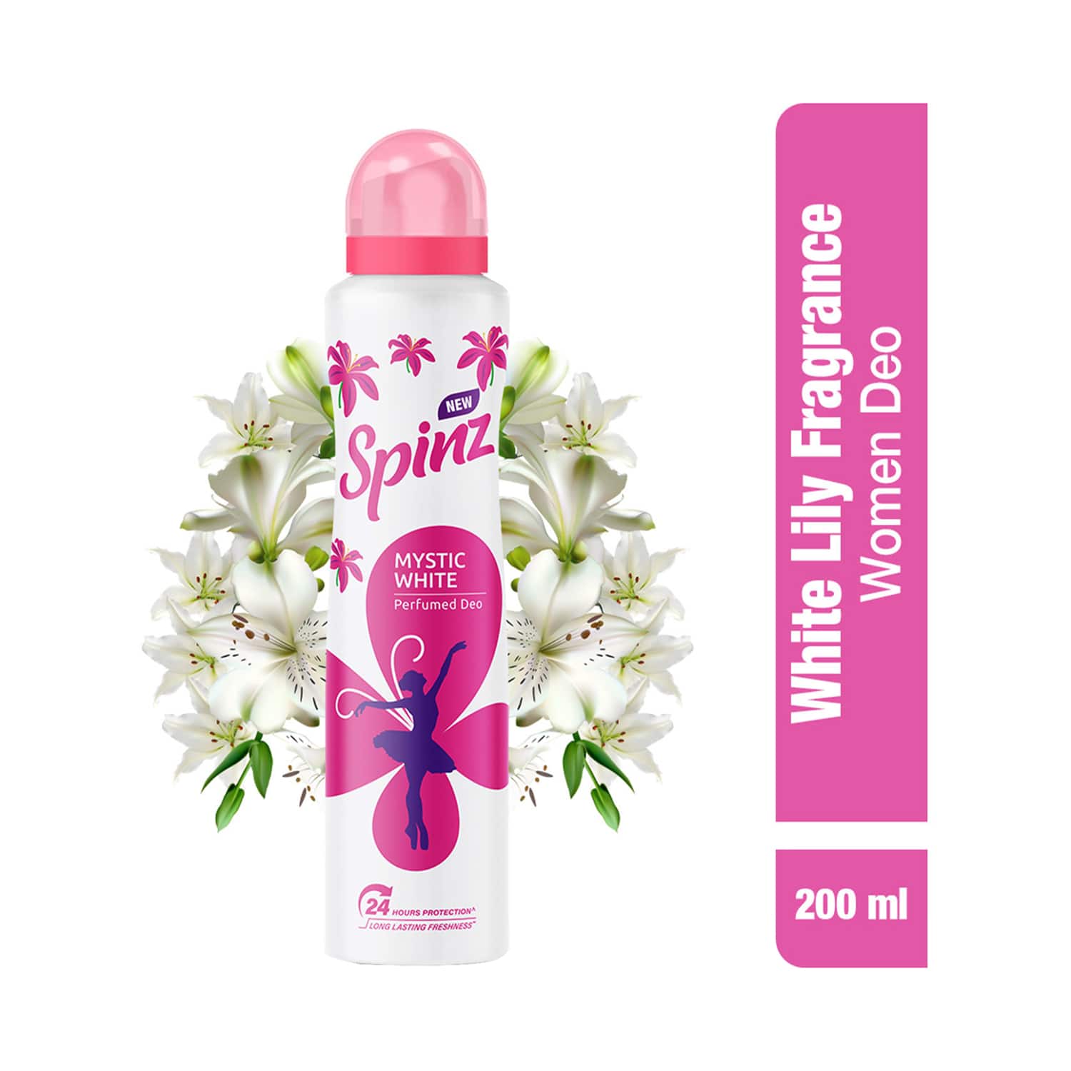 Spinz deo pink store