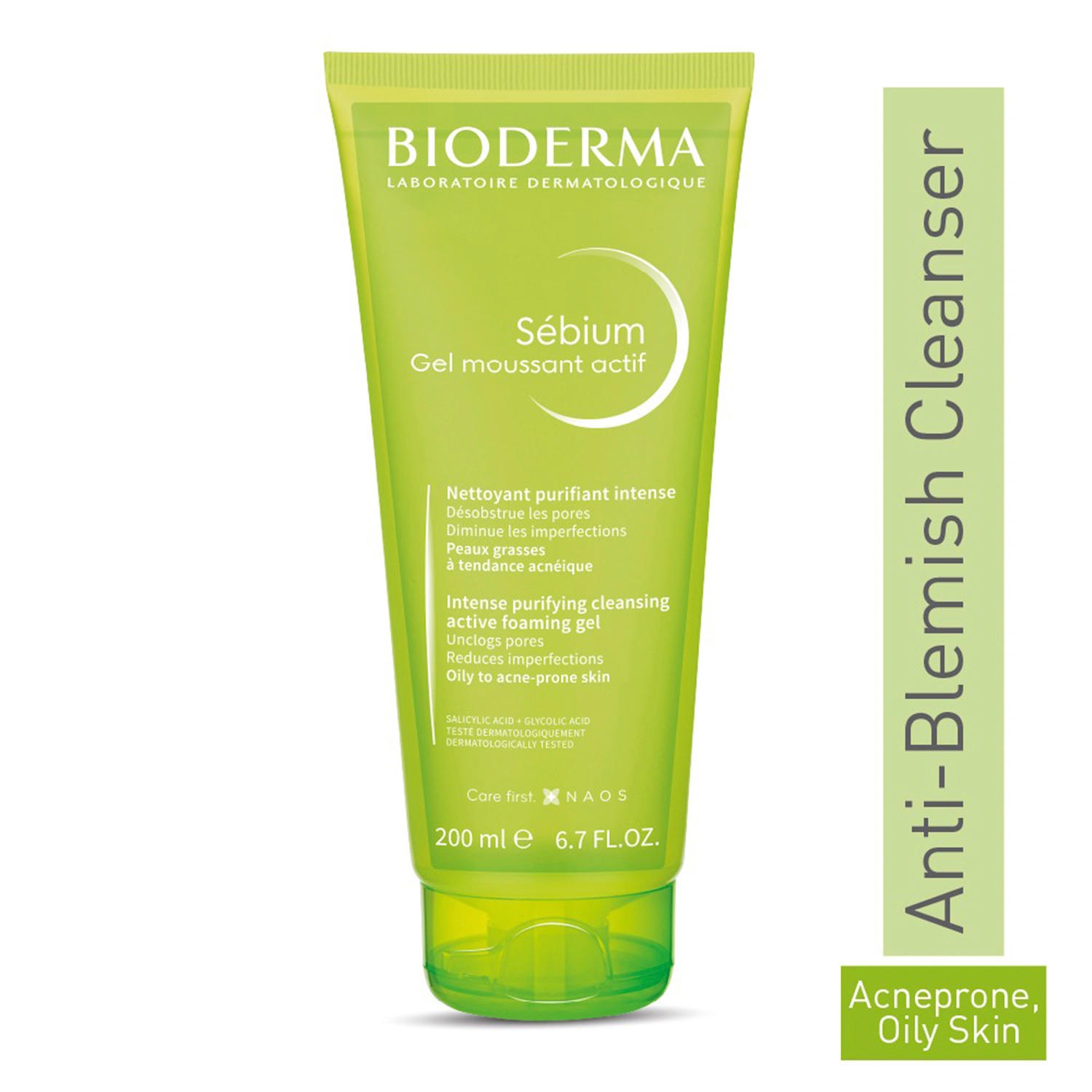 Bioderma | Bioderma Sebium Gel Moussant Actif Intense Purifying Cleansing Foaming Gel (200ml)