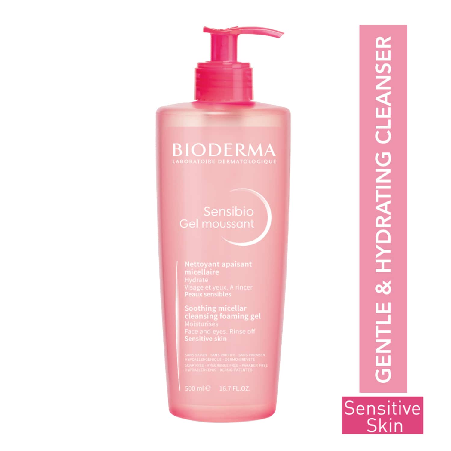 Bioderma | Bioderma Sensibio Gentle Soothing Micellar Cleansing Foaming Gel (500ml)
