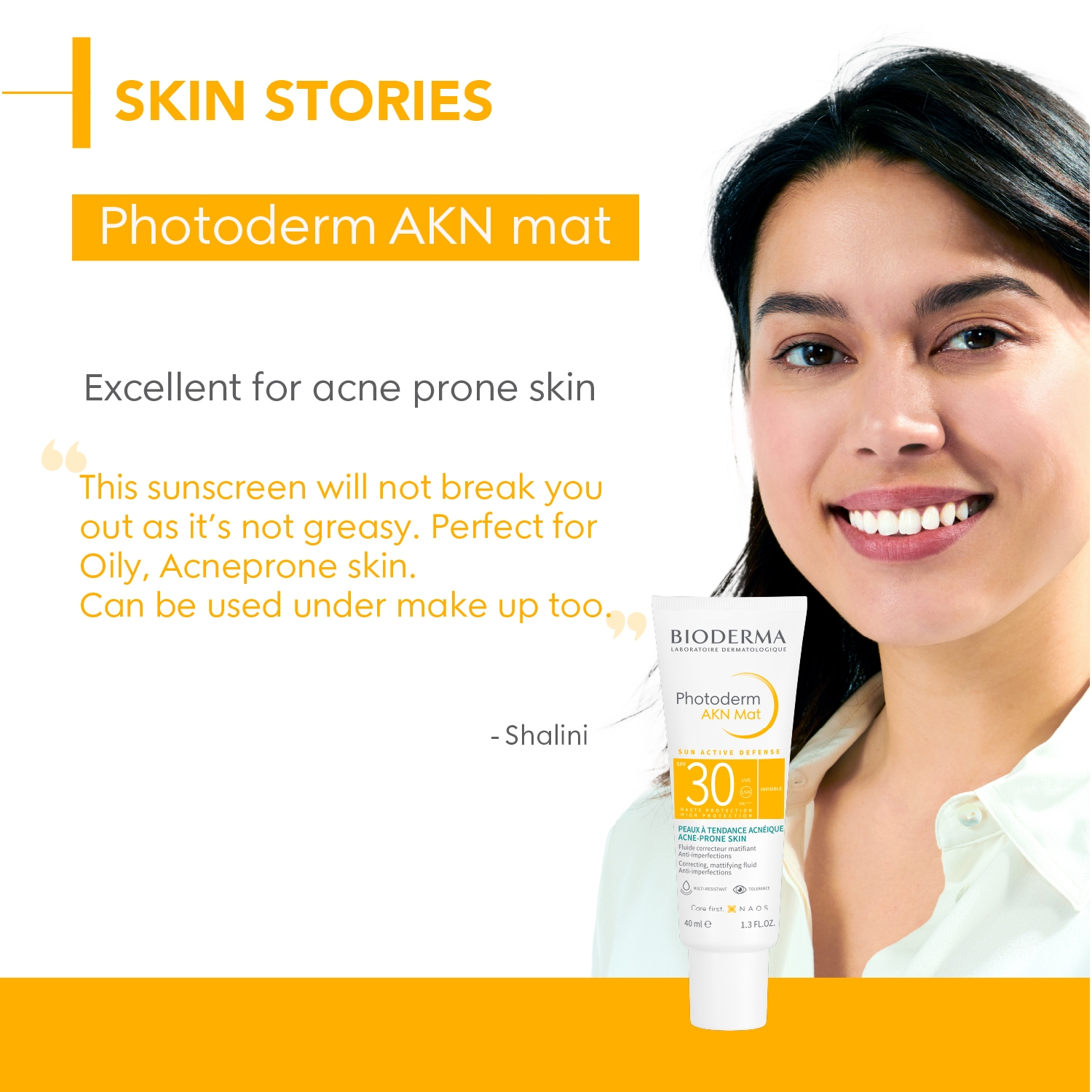 Bioderma Photoderm AKN Mat SPF 30 mattifying anti-blemish