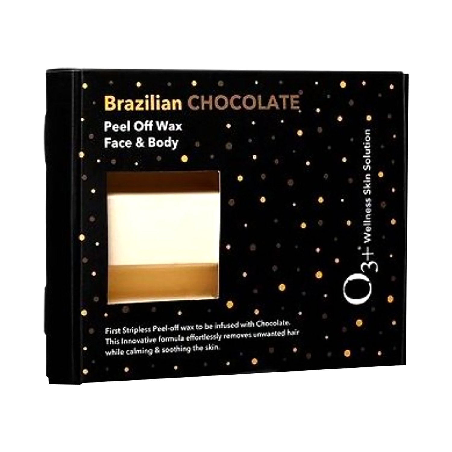 O3+ Brazilian Chocolate Strip-Less Peel Off Wax (320g)