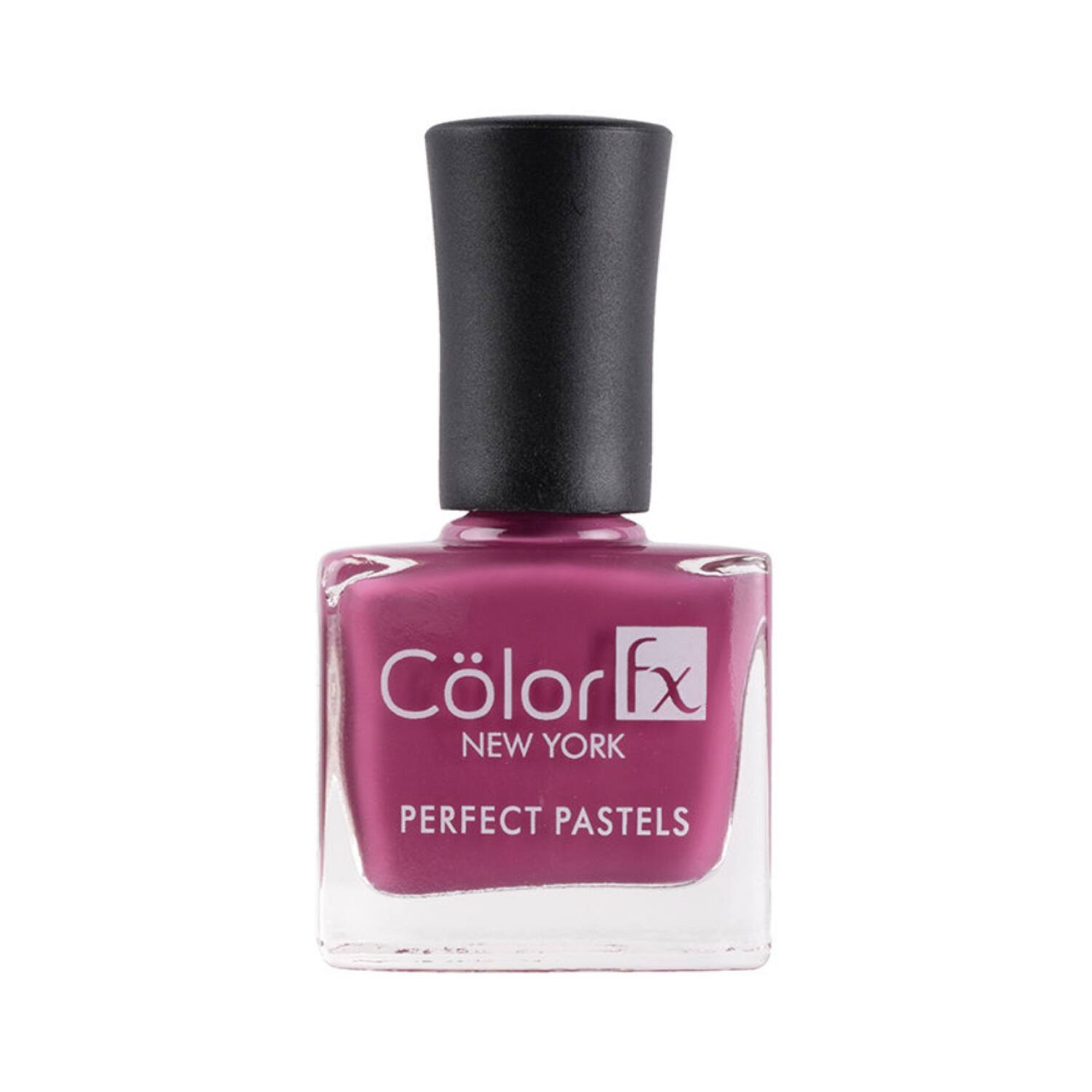 Color Fx | Color Fx Perfect Pastel Glossy Finish Nail Polish - 166 Plum (9ml)