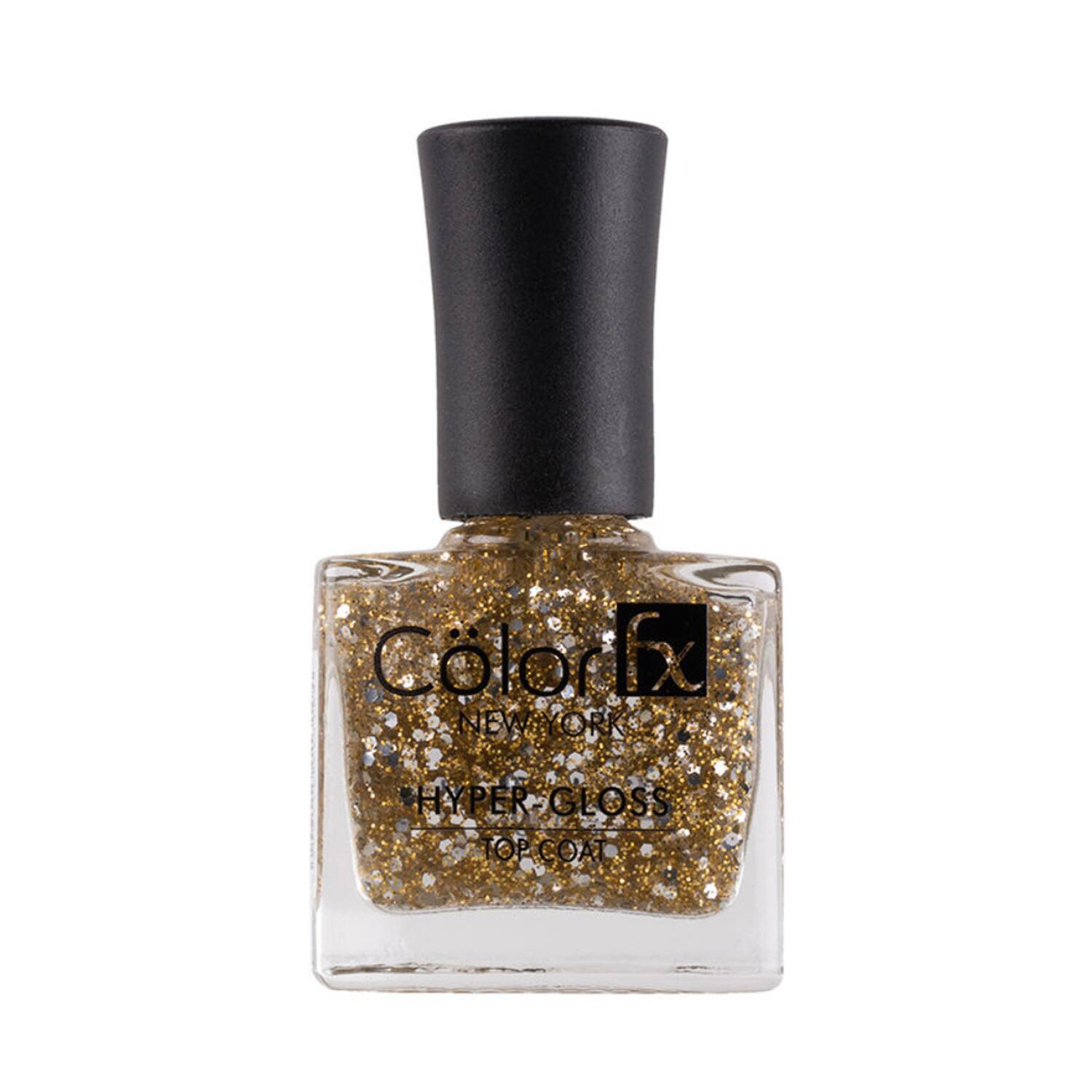 Color Fx | Color Fx Hyper Gloss Top Coat Nail Polish - 174 Gold (9ml)