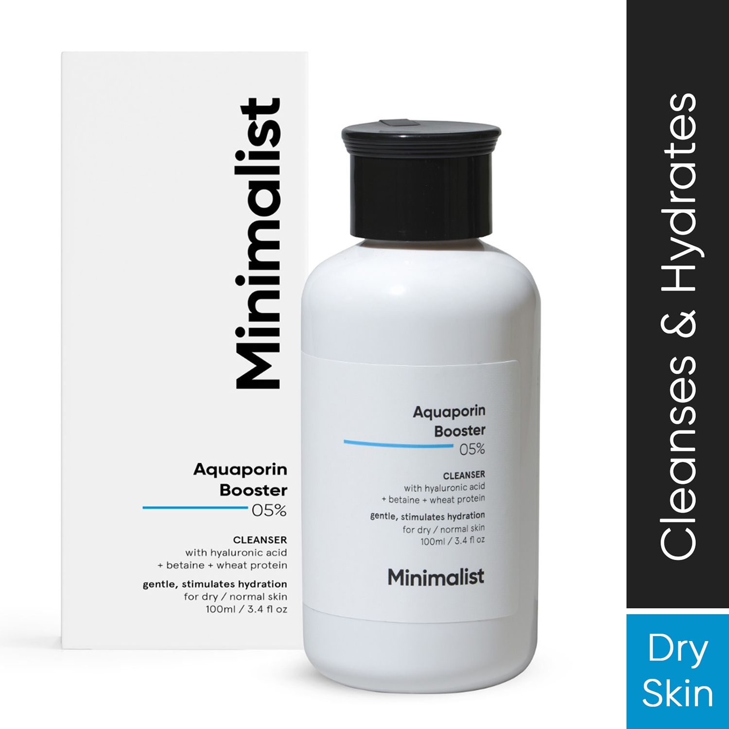 Minimalist | Minimalist Aquaporin 5% Booster Face Wash With Hyaluronic Acid (100g)