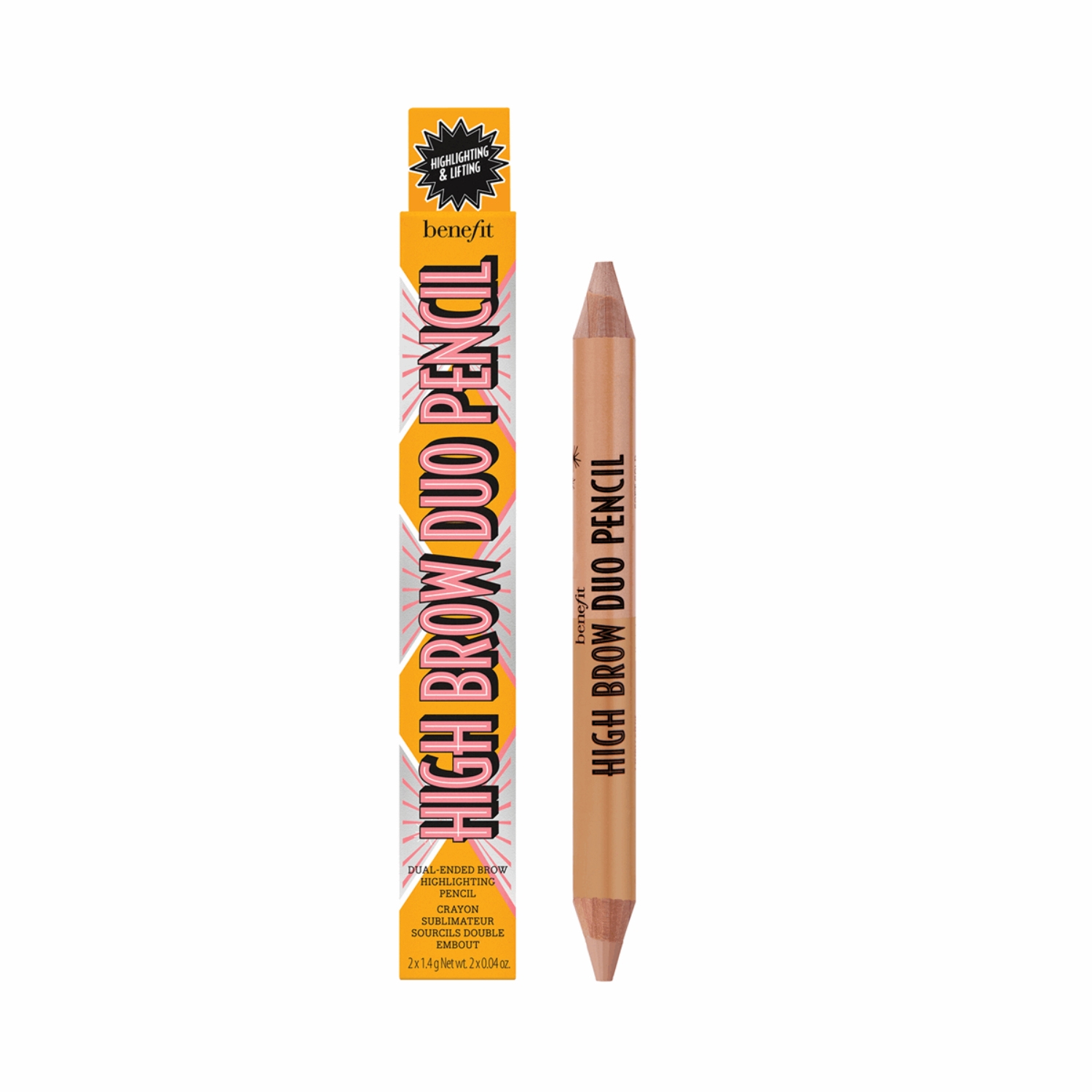 Benefit Cosmetics | Benefit Cosmetics High Brow Duo Pencil Set - Almond Cream and Honey Glow (2 pcs)