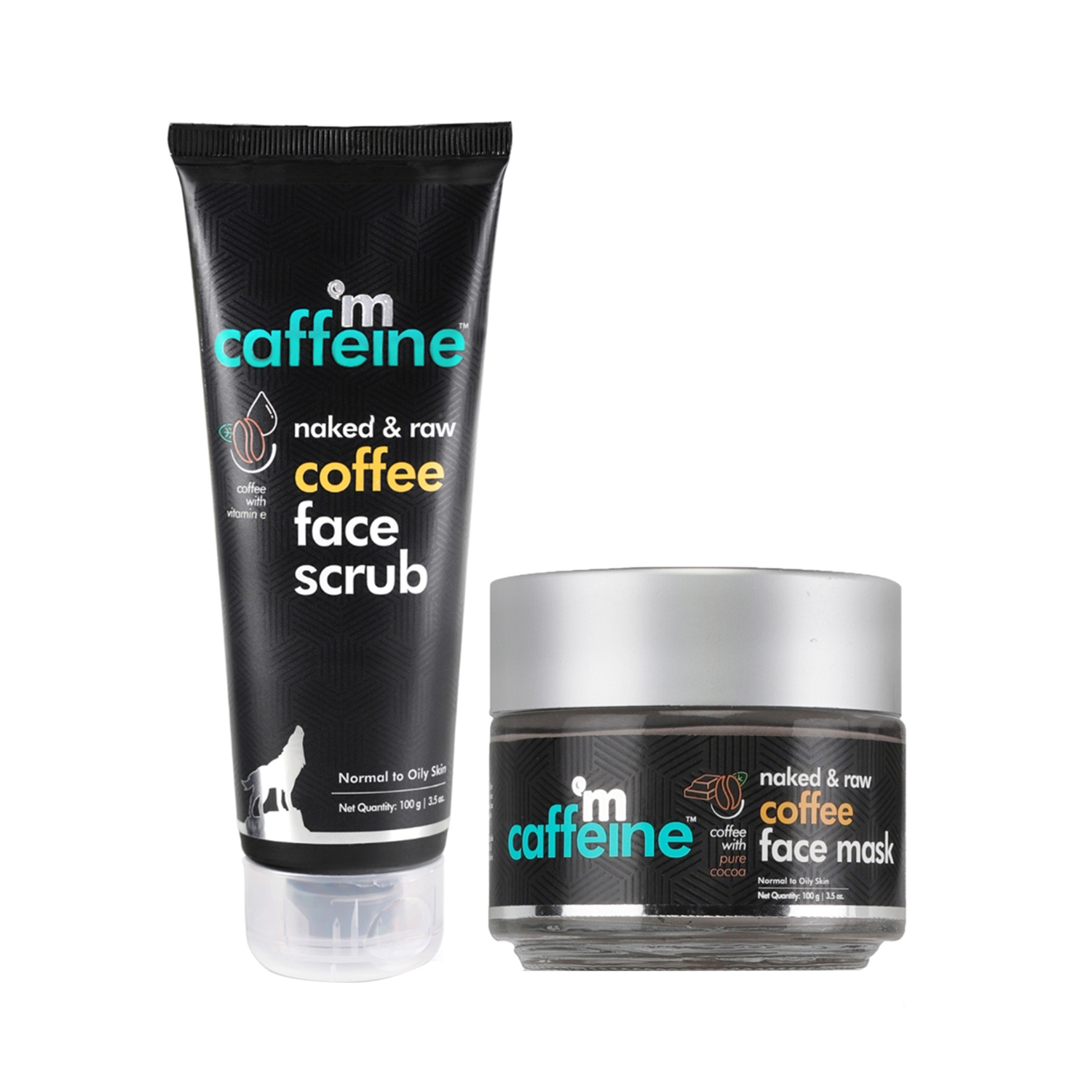 mCaffeine | mCaffeine Oil Control Coffee Face Kit (2Pcs)