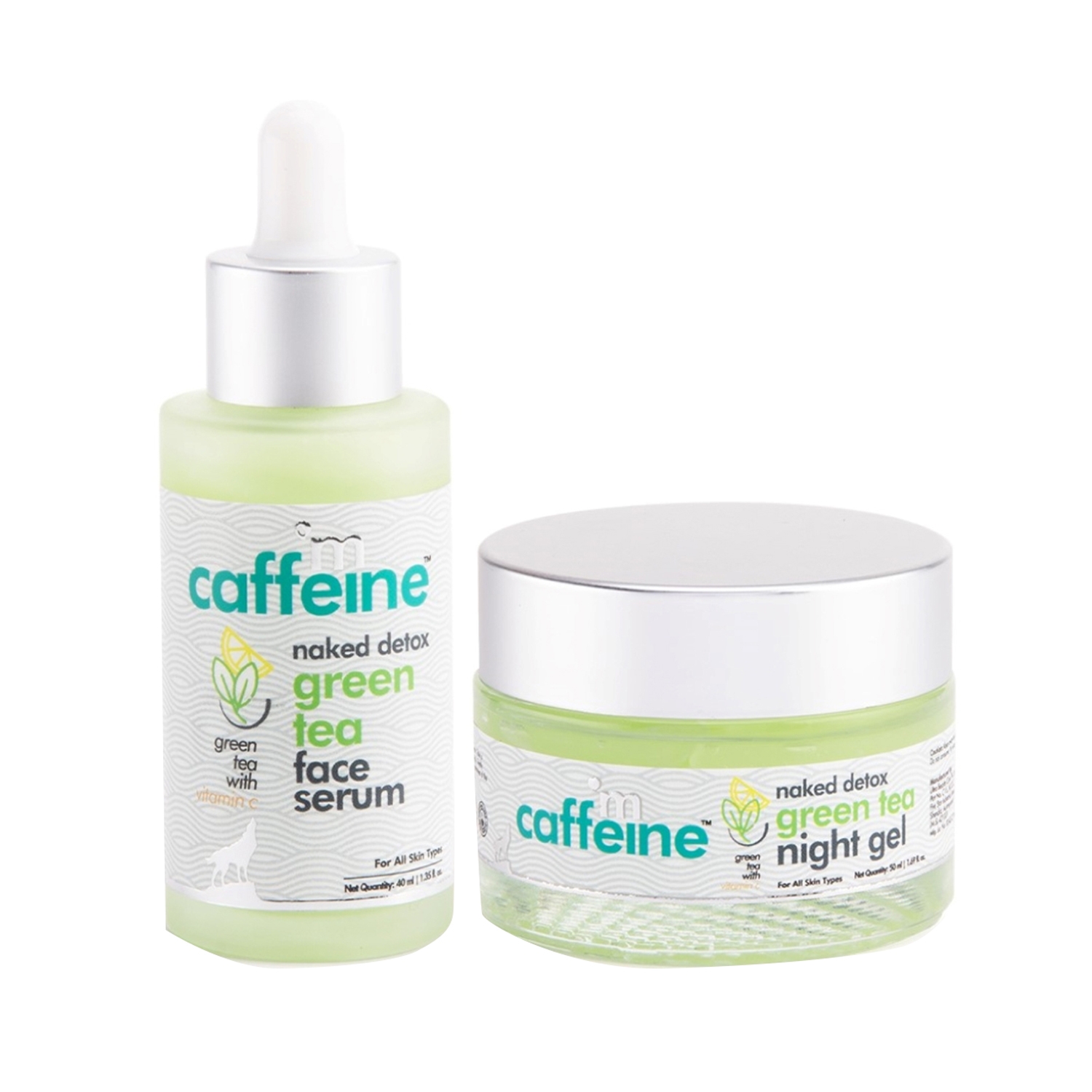 mCaffeine | mCaffeine Green Tea Face Hydration Kit (2Pcs)