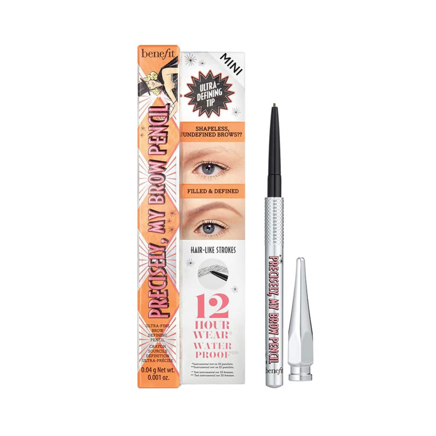 Benefit Cosmetics | Benefit Cosmetics Precisely My Brow Pencil Mini - 03 Warm Light Brown (0.04g)