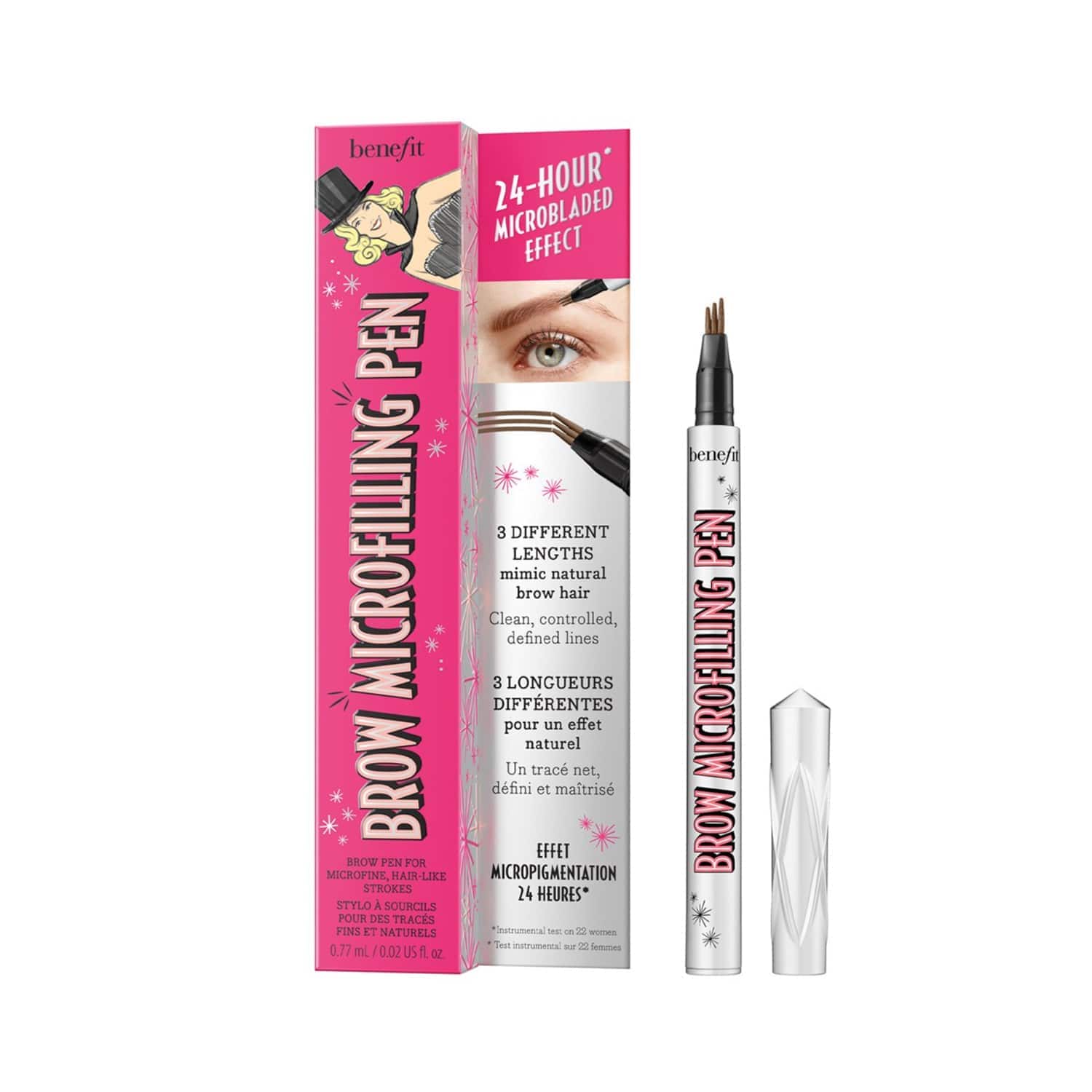 Benefit Cosmetics | Benefit Cosmetics Brow Microfilling Pen - 03 Light Brown (0.77g)