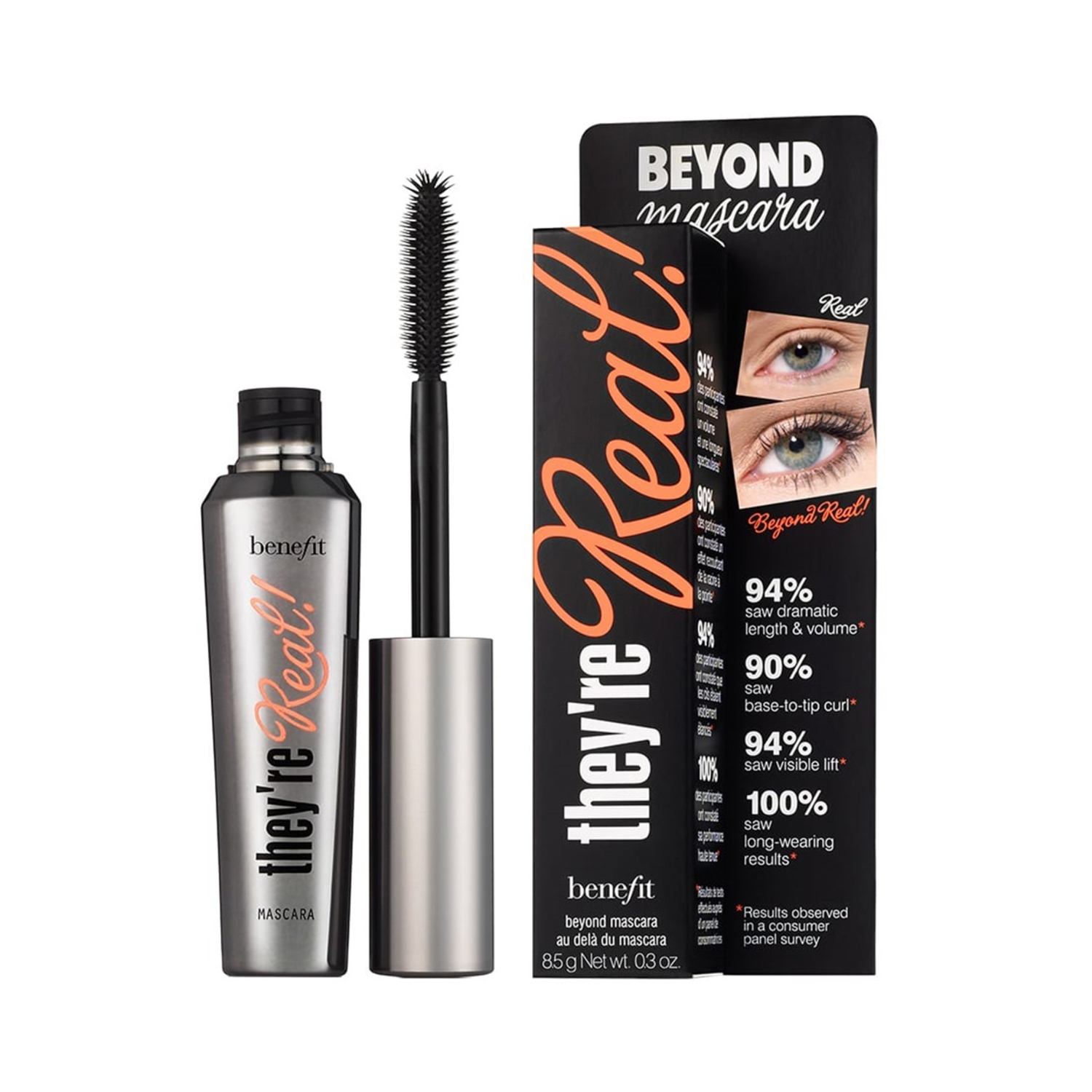 Benefit Cosmetics They're Real! Lengthening Mascara - Black (8.5g)