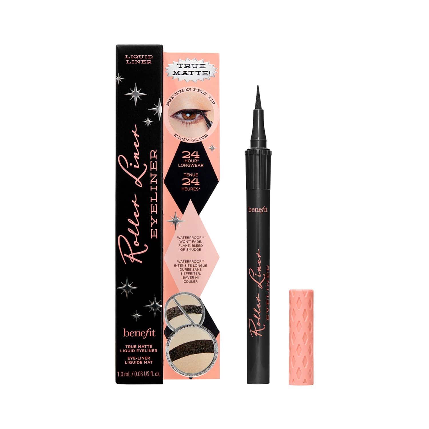 Benefit Cosmetics | Benefit Cosmetics Roller Liner Matte Liquid Eyeliner - Black (1ml)