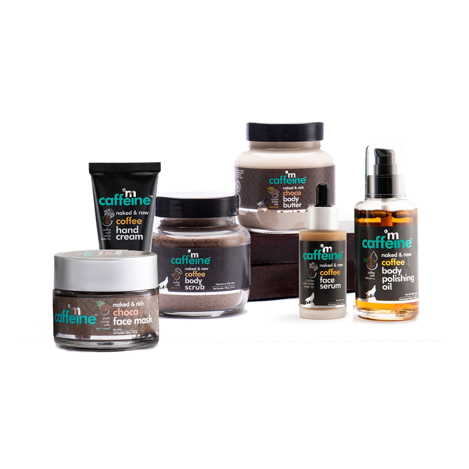 mCaffeine | mCaffeine Complete Winter skin care Pack (6Pcs)