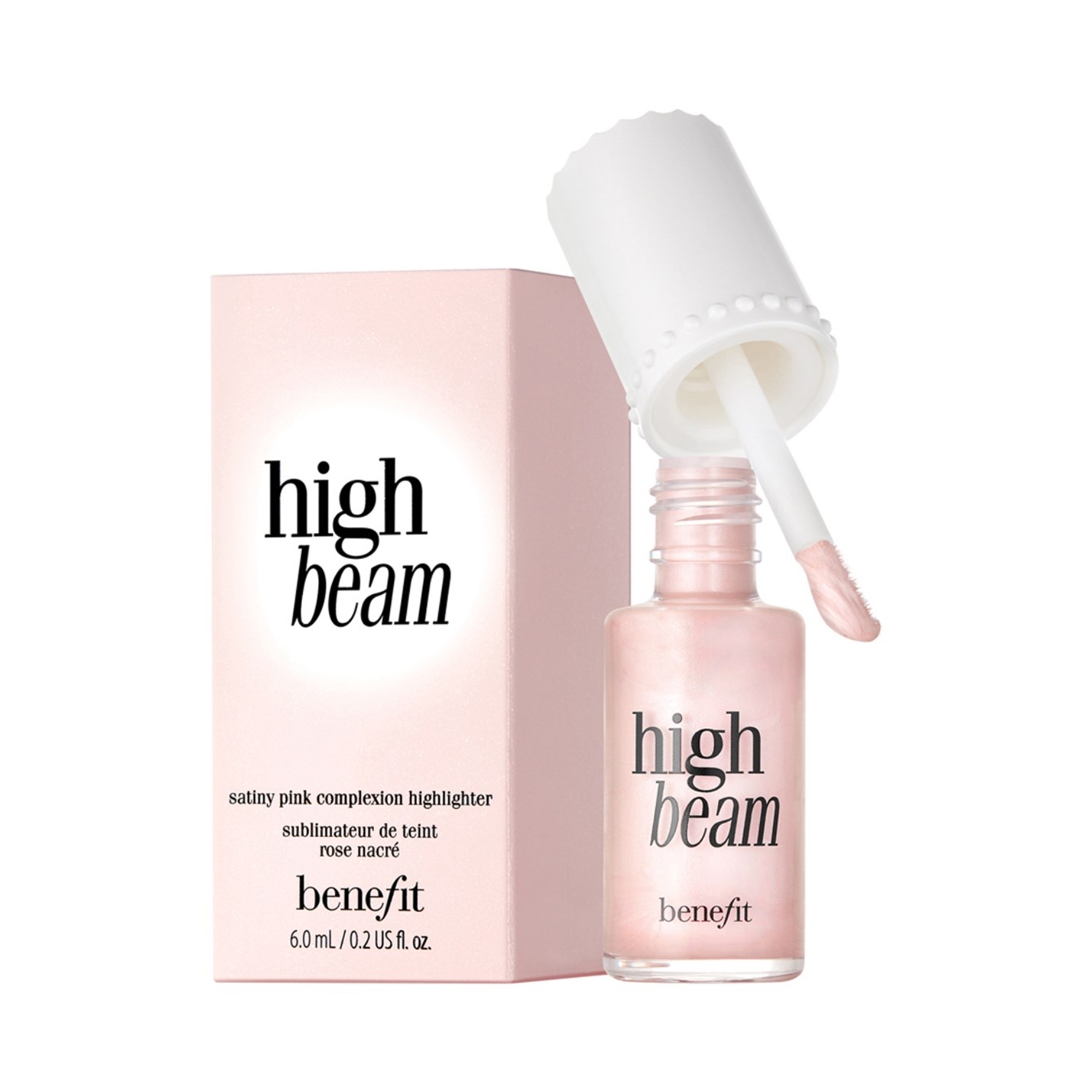 Benefit Cosmetics | Benefit Cosmetics High Beam Liquid Highlighter - Satiny Pink (6ml)