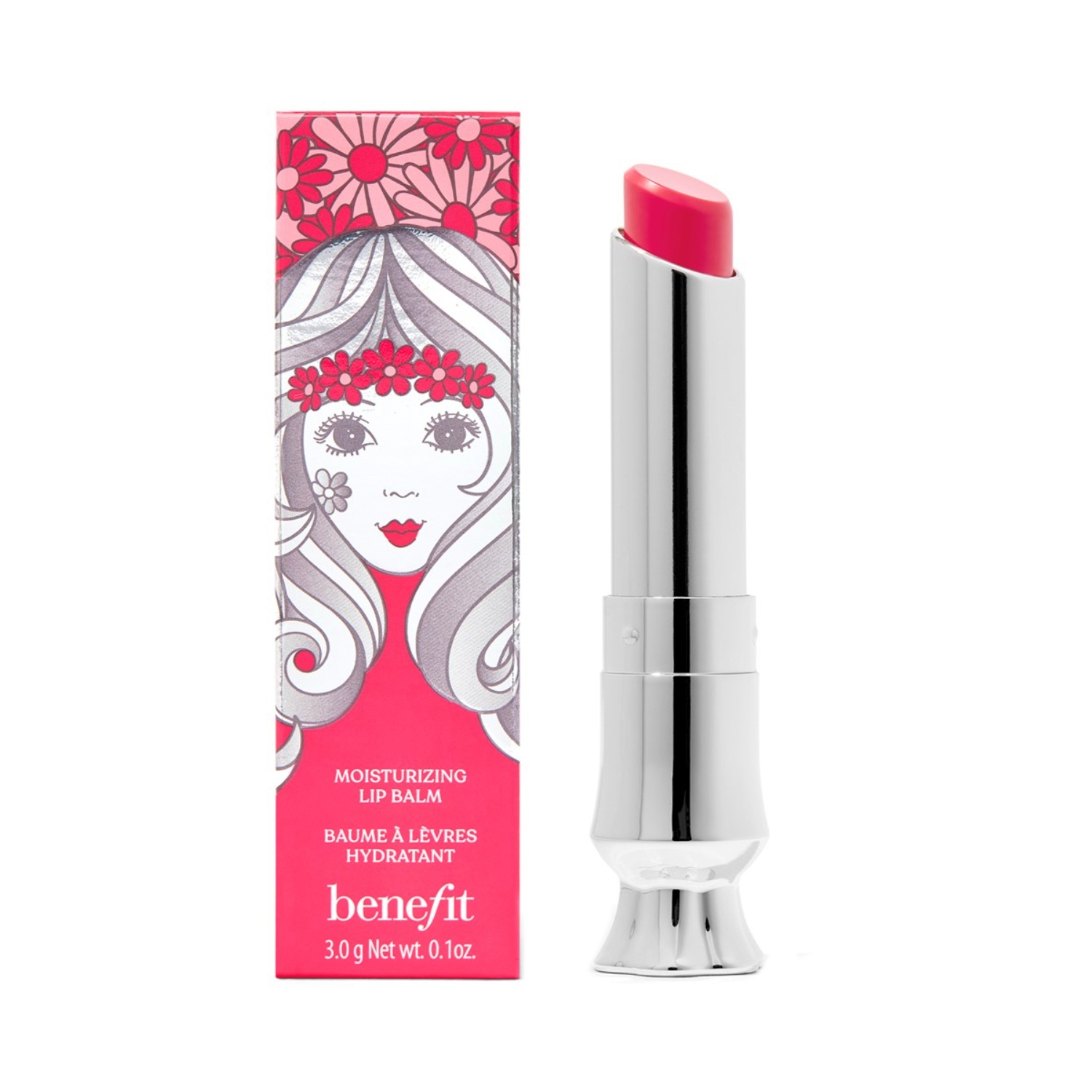 Benefit Cosmetics | Benefit Cosmetics California Kissin' Color Lip Balm - 77 Pink Rose (3g)