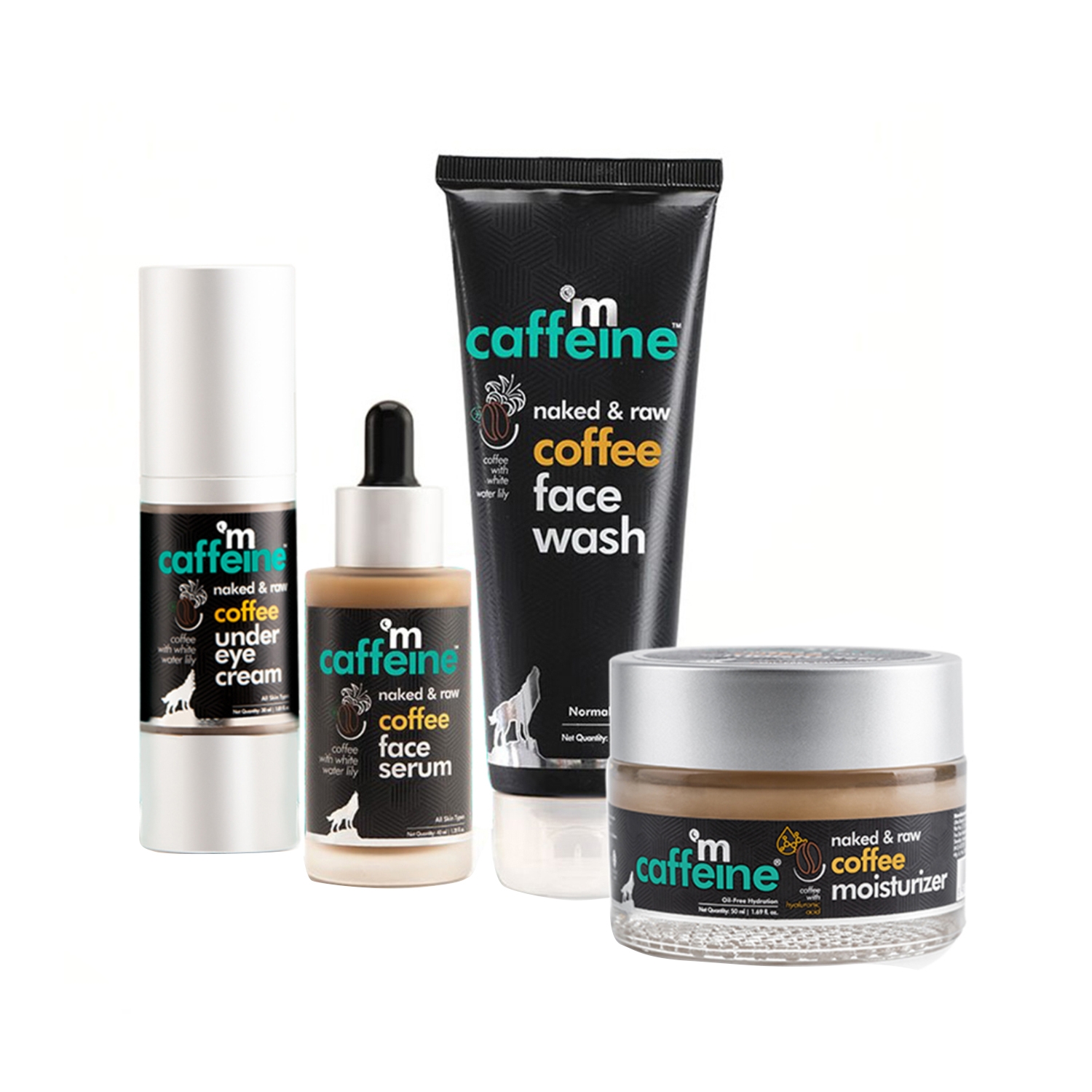 mCaffeine | mCaffeine Pro Skin Care Coffee Routine Kit (4Pcs)