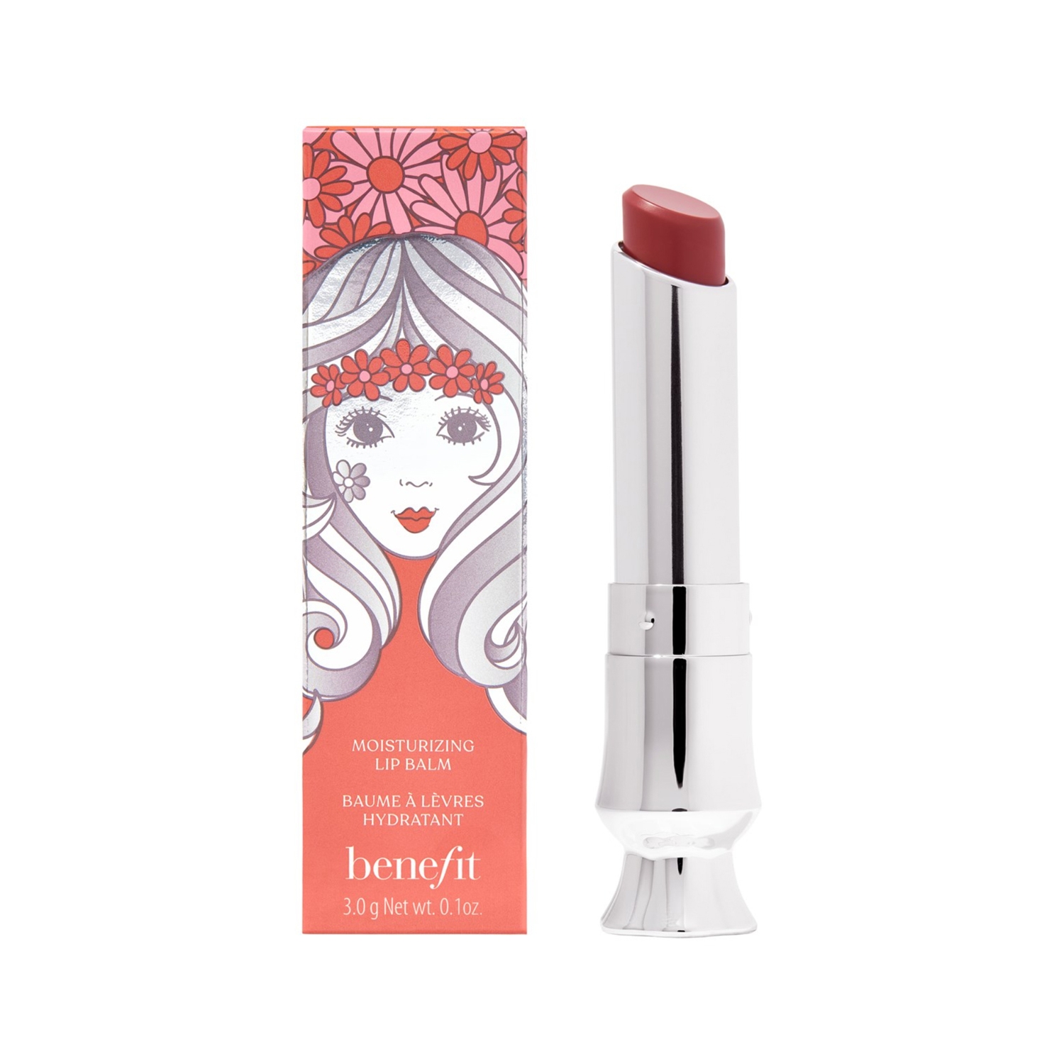 Benefit Cosmetics | Benefit Cosmetics California Kissin' Color Lip Balm - 300 Rosewood (3g)