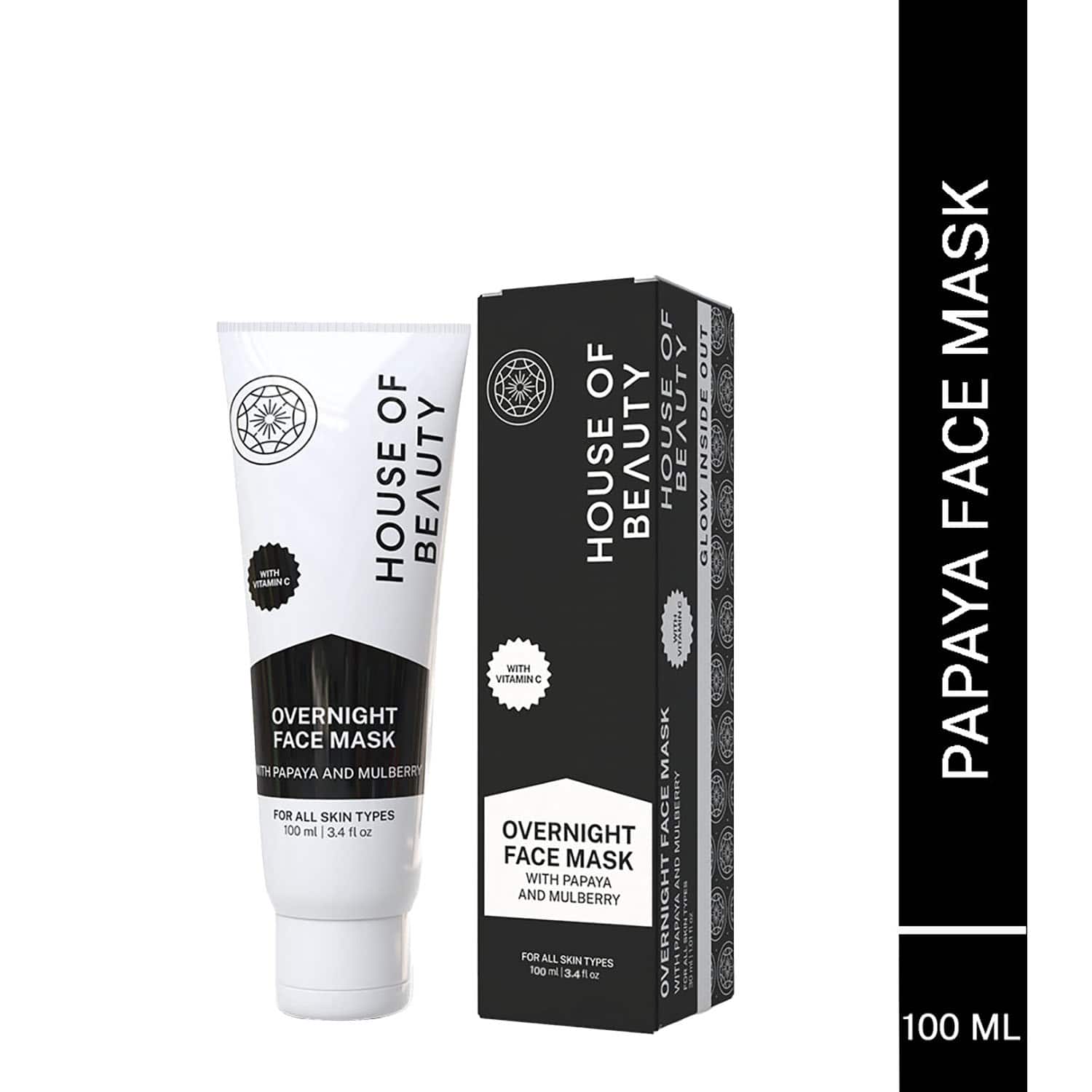House of Beauty | House of Beauty Overnight Face Mask-Pigmented Skin & Discoloration W/T Papaya Enzymes (100 ml)