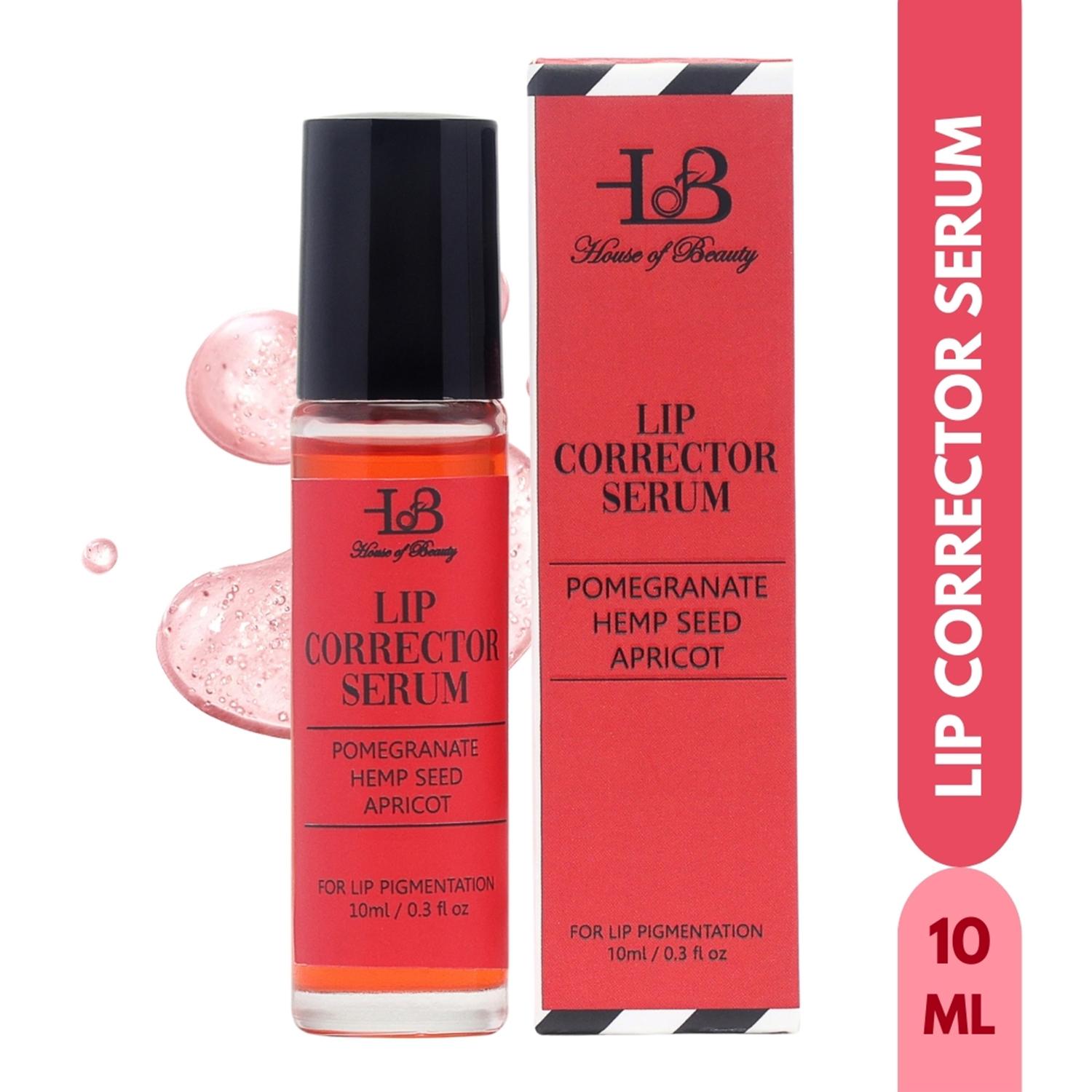 House of Beauty | House of Beauty Lip Color Corrector Serum For Pigmented & Discolored Smoker Lips (15 ml)