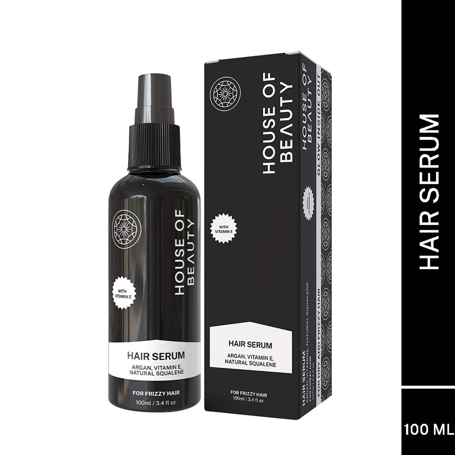 House of Beauty | House of Beauty Intensive Hair Growth Serum W/T Sunscreen For Dry, Frizzy & Dull Hair (100 ml)