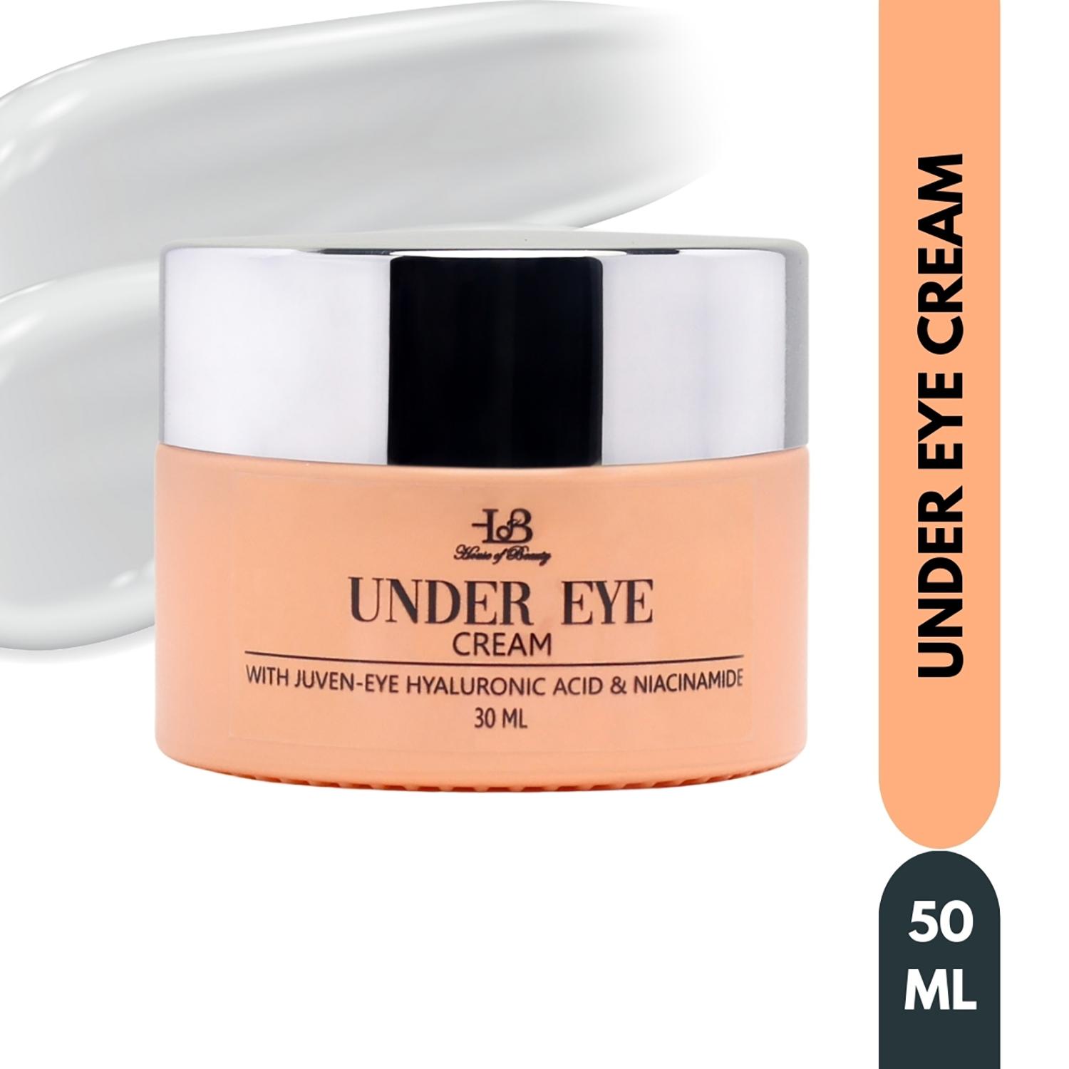 House of Beauty | House of Beauty Under Eye Cream For Dark Circles, Fine Lines & Hydrating W/T Hyaluronic (30 ml)