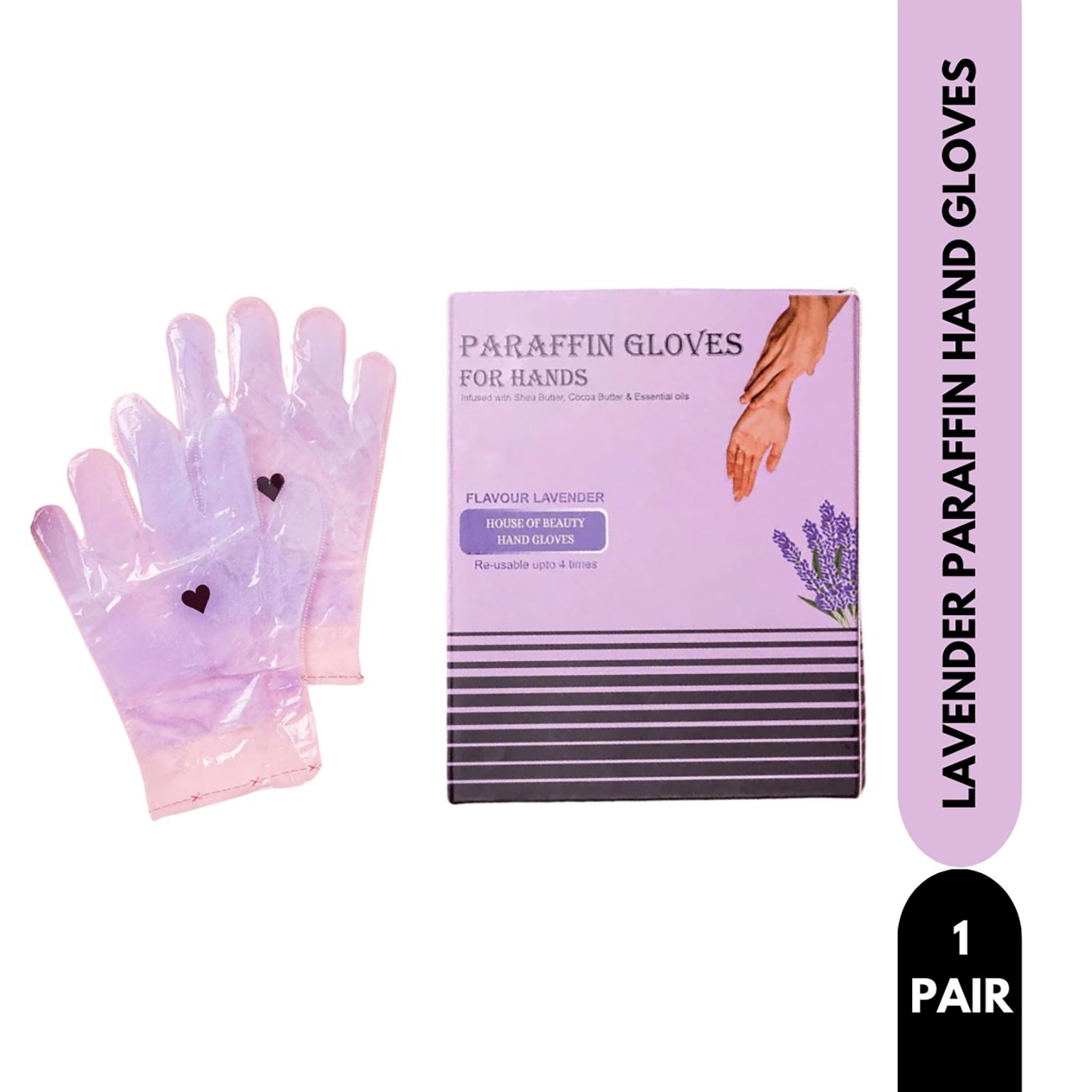 House of Beauty | House of Beauty Aloe Vera Paraffin Hand Gloves-At Home Manicure For Soft, Smooth Hands (1 Pair)
