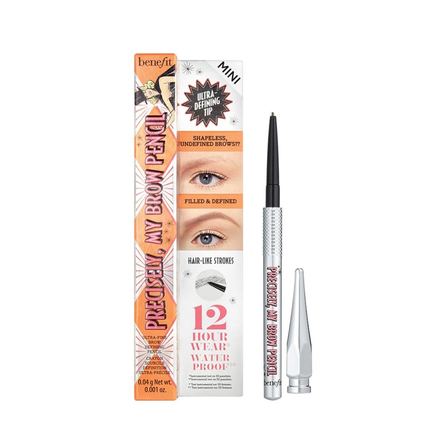 Benefit Cosmetics | Benefit Cosmetics Precisely My Brow Pencil Mini - 4.5 Neutral Deep Brown (0.04g)