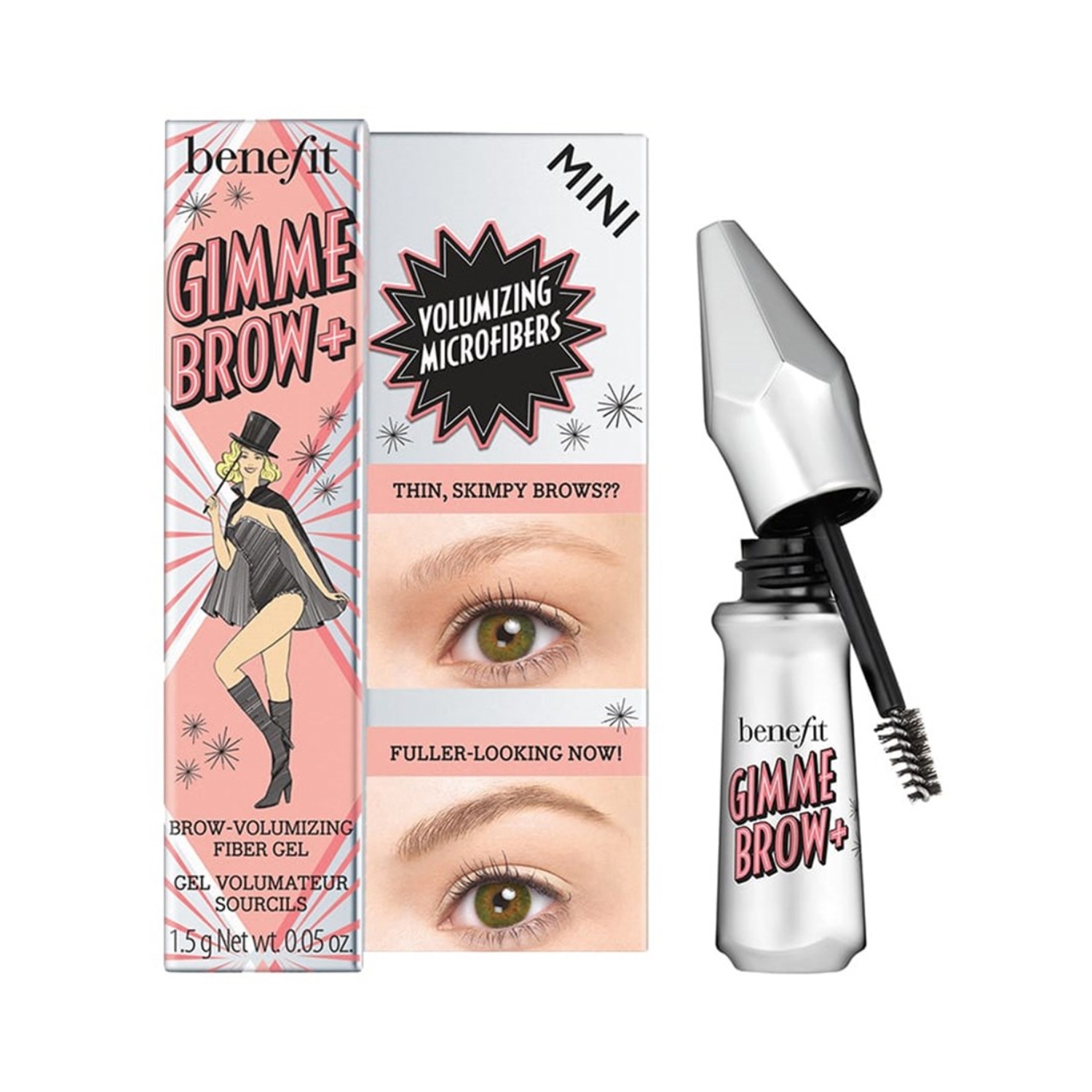 Benefit Cosmetics | Benefit Cosmetics Gimme Brow+ Volumizing Eyebrow Gel Mini - 01 Cool Light Blonde (1.5g)